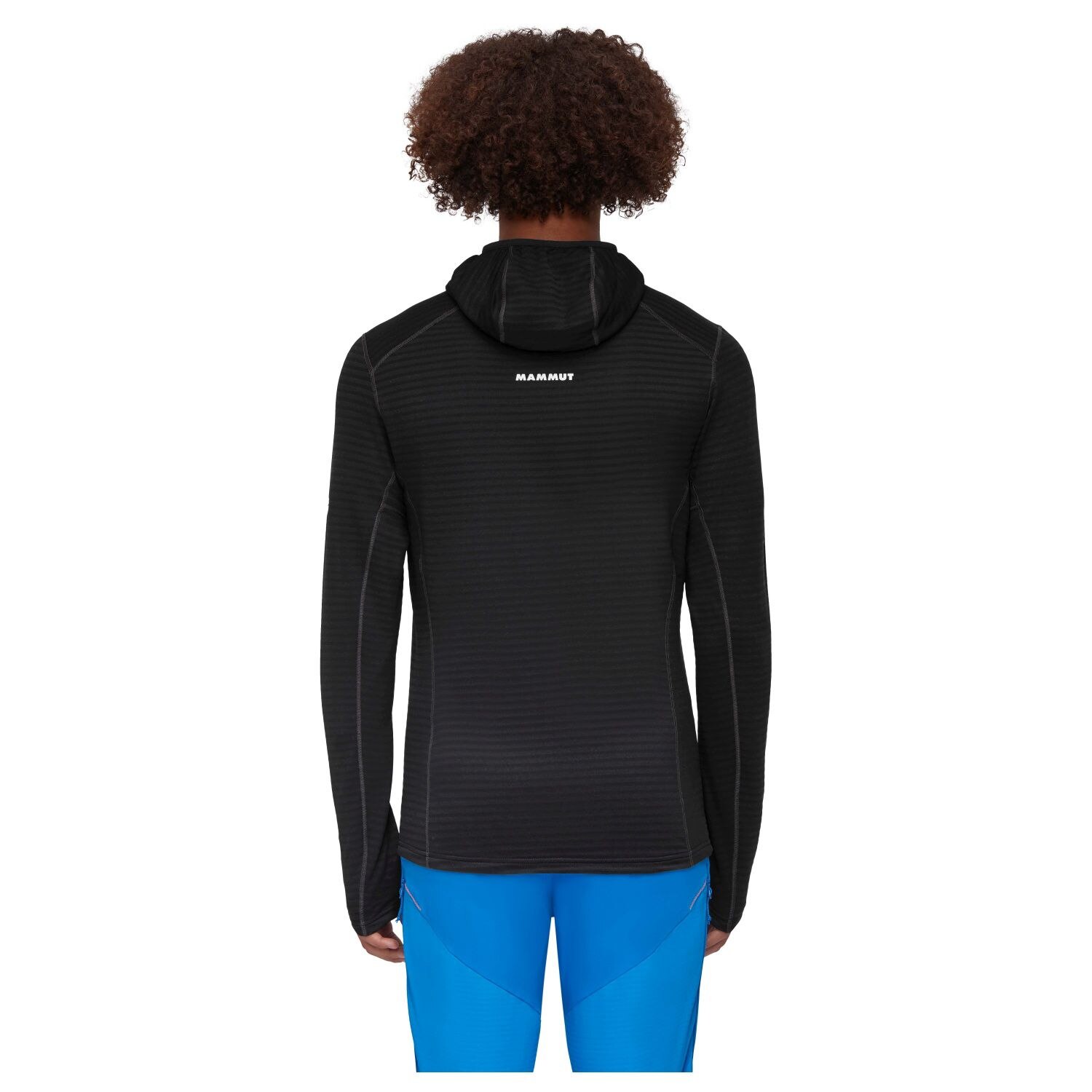 Forro Polar de Montanha Taiss Light Mammut Preto-2