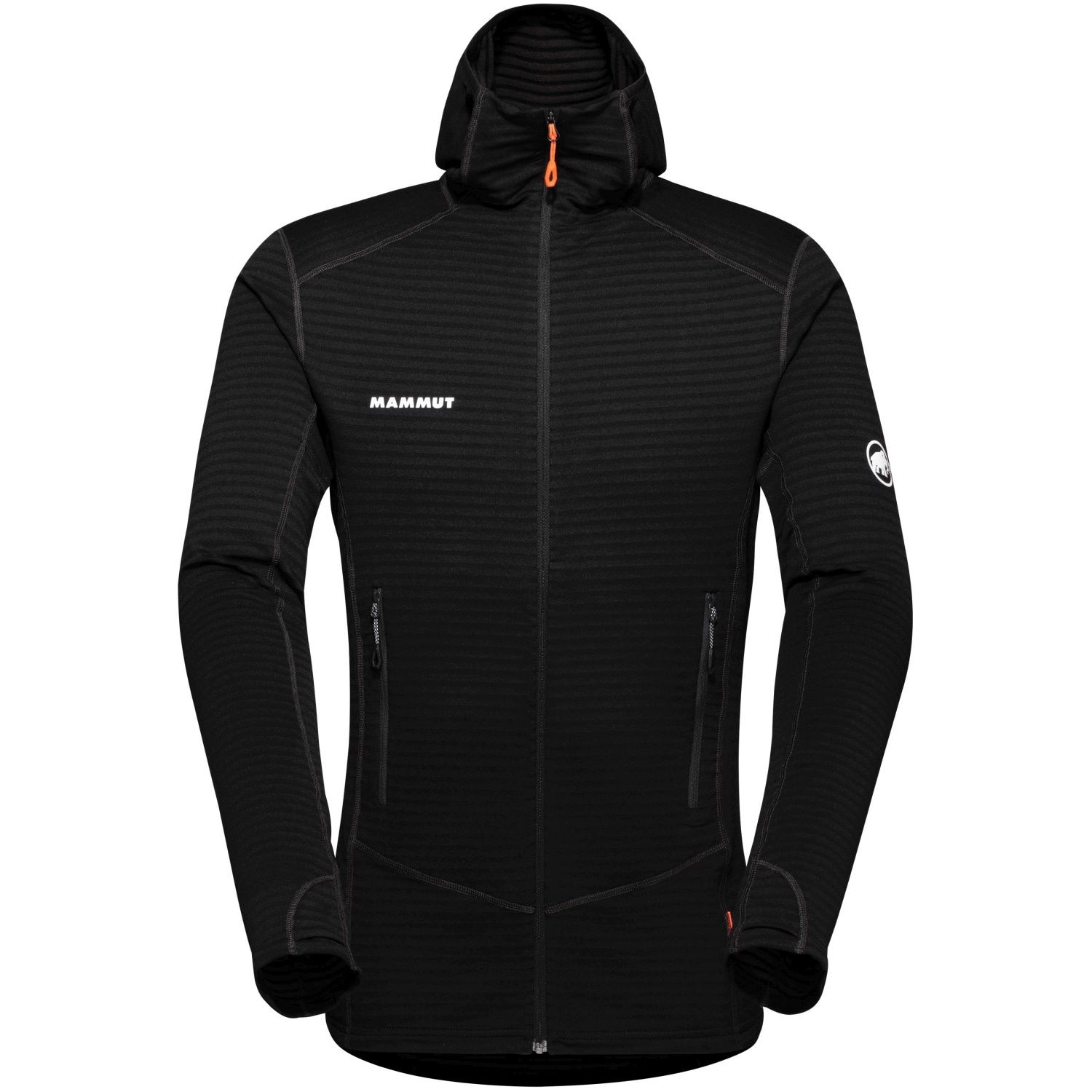 Forro Polar de Montanha Taiss Light Mammut Preto-3