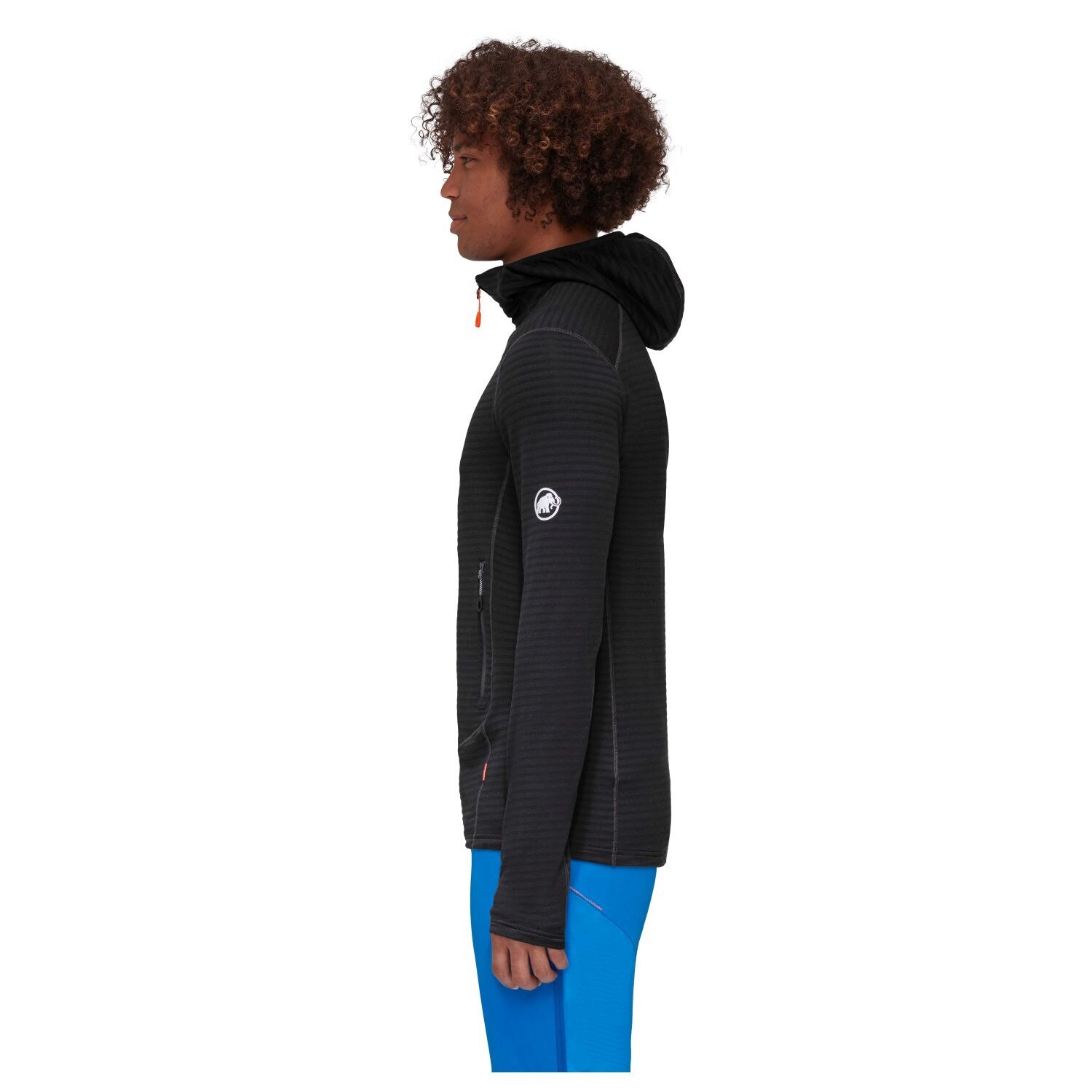 Forro Polar de Montanha Taiss Light Mammut Preto-5