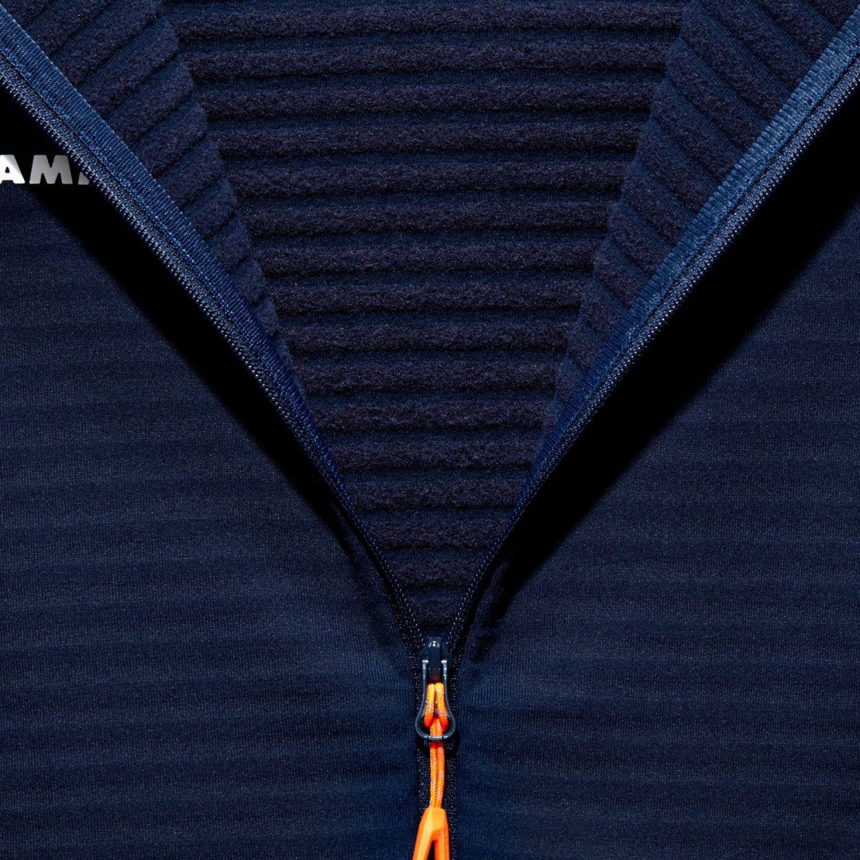 Forro Polar de Montanha Taiss Light Mammut Azul-marinho-3