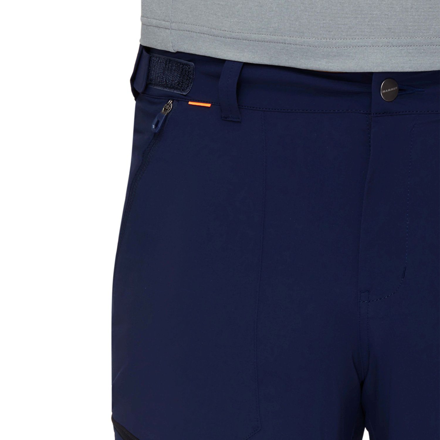 Calças Amovíveis de Montanha RUNBOLD ZIP OFF Mammut Azul-marinho-4
