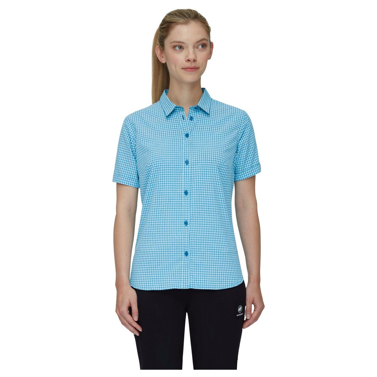 Camisa de Montanha Aada Mammut Azul-3