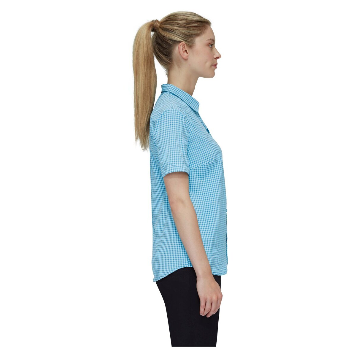 Camisa de Montanha Aada Mammut Azul-4