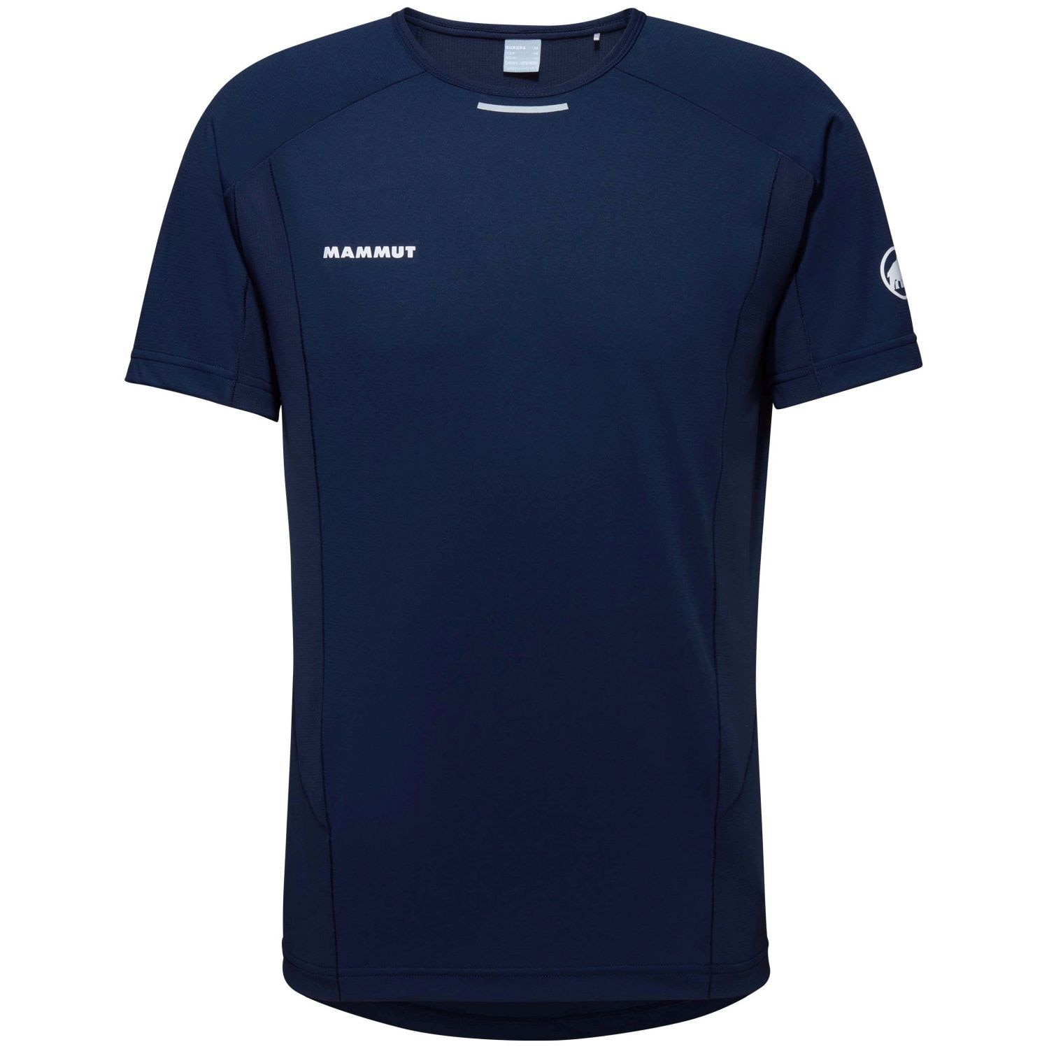 T-shirt de Montanha Aenergy Fl Mammut Azul-marinho-1