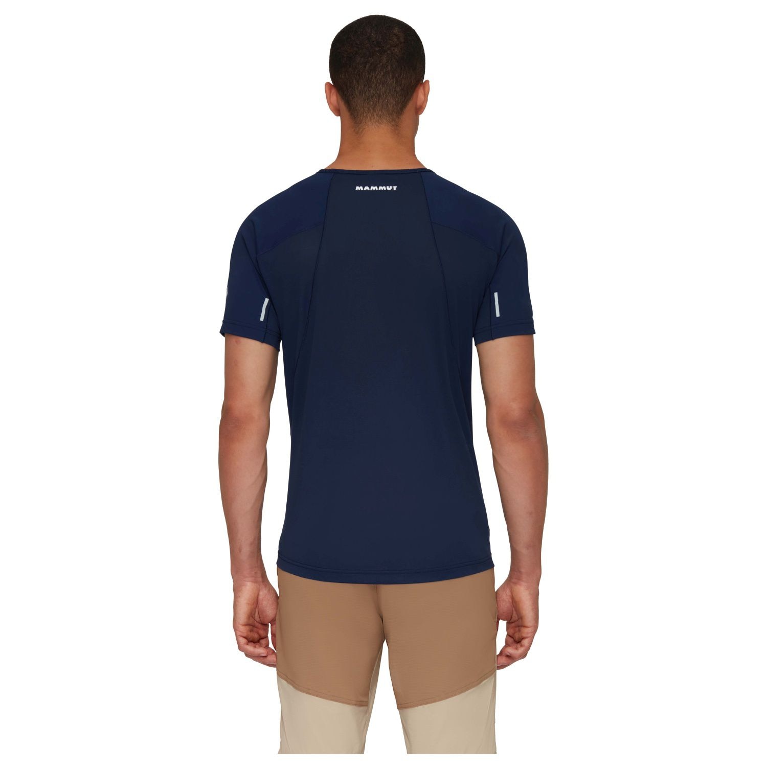 T-shirt de Montanha Aenergy Fl Mammut Azul-marinho-2