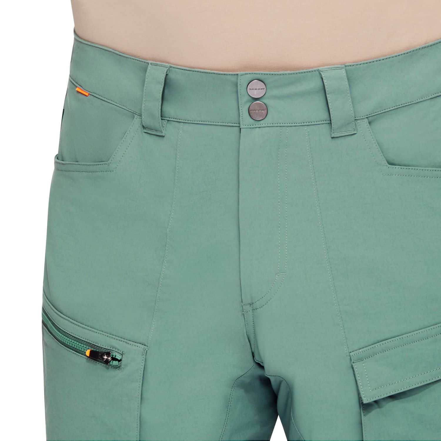 Bermudas de Montanha ZINAL HYBRID Mammut Verde-6