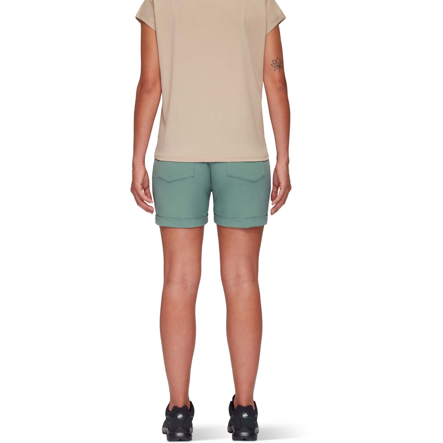 Bermudas de Montanha RUNBOLD ROLL CUFf Mammut Verde-claro-2