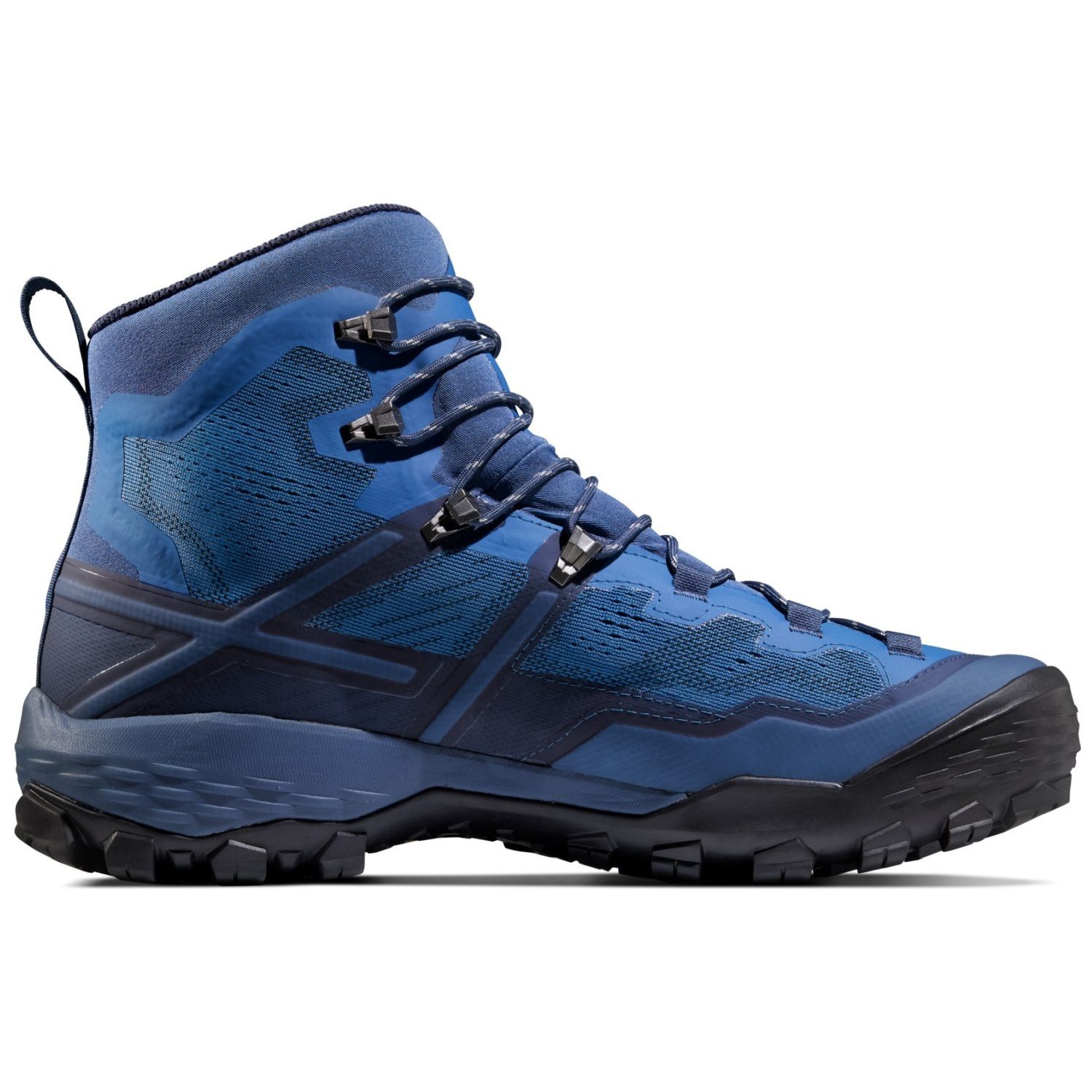 Botas de Montanha Ducan High Gore-tex Mammut Azul Royal-1