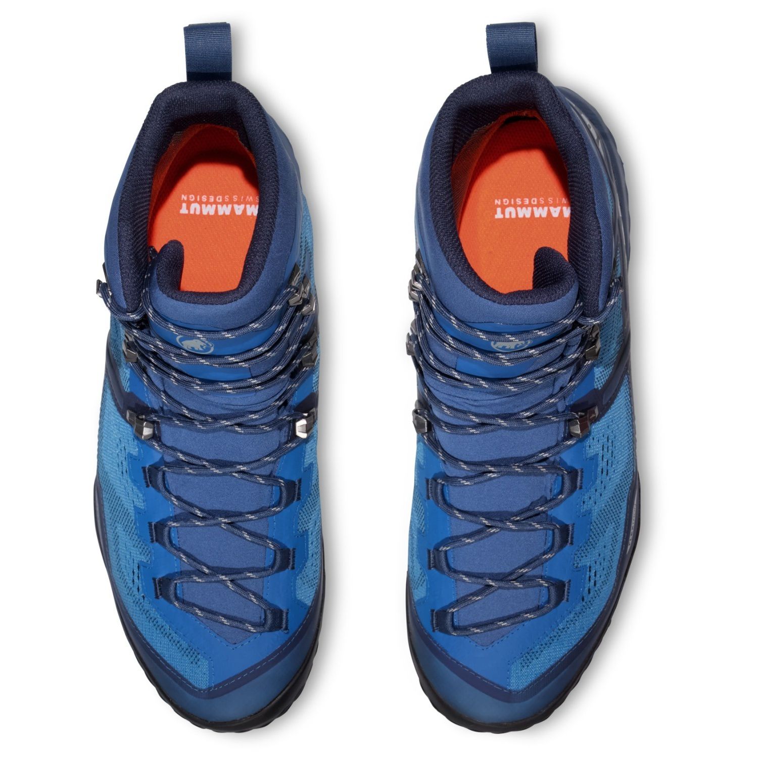 Botas de Montanha Ducan High Gore-tex Mammut Azul Royal-4