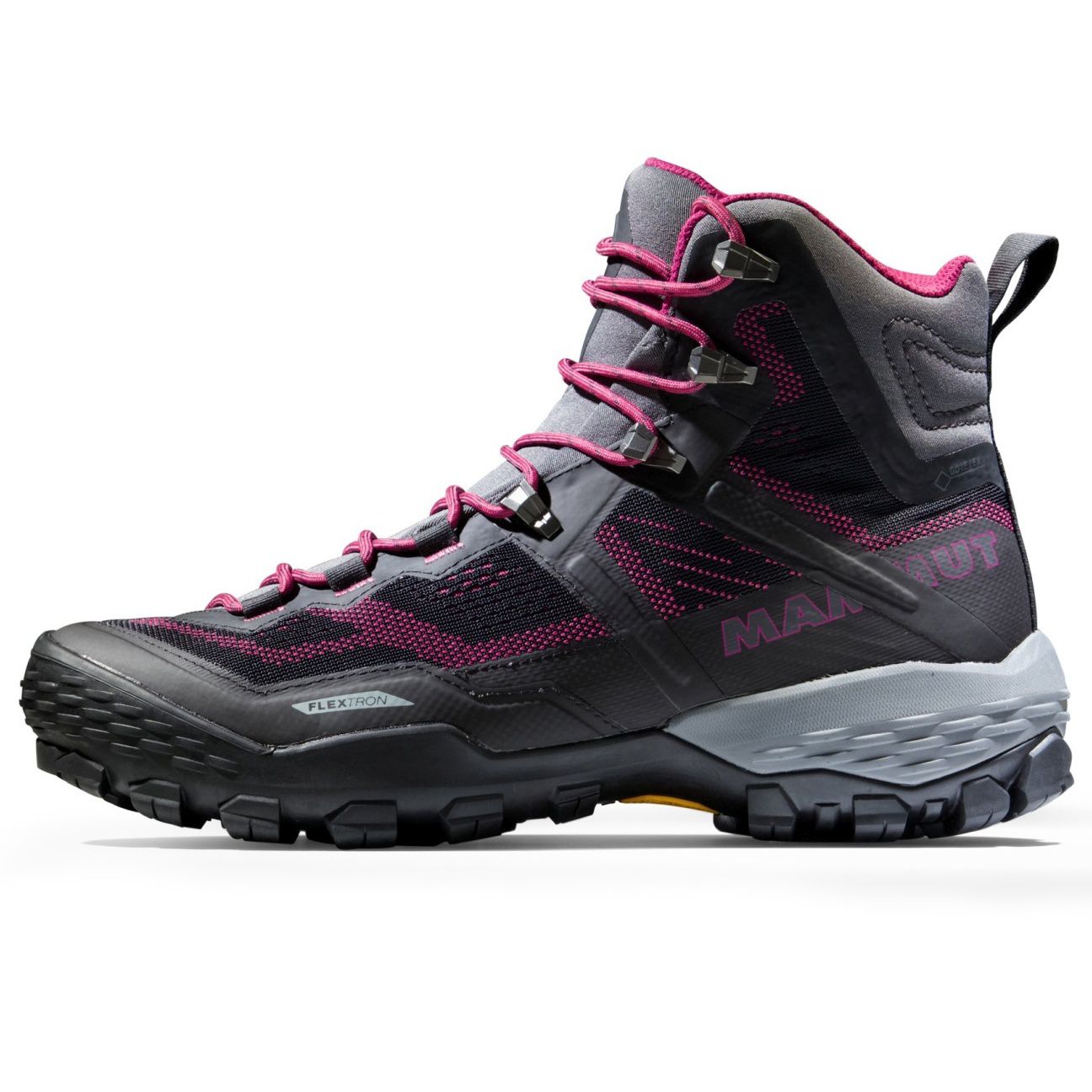 Botas de Montanha Ducan High Gore-tex Mammut Preto / Rosa-3