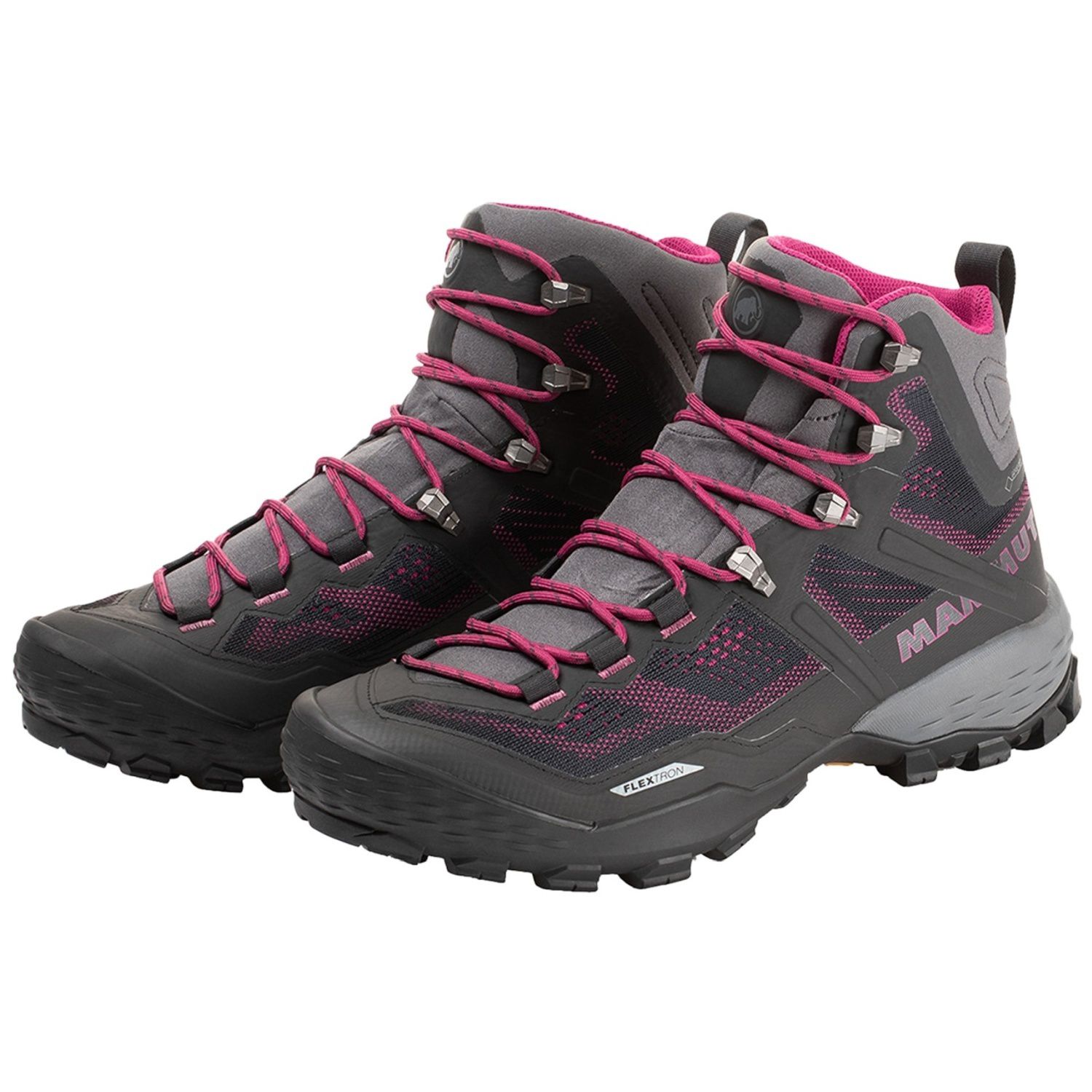 Botas de Montanha Ducan High Gore-tex Mammut Preto / Rosa-6