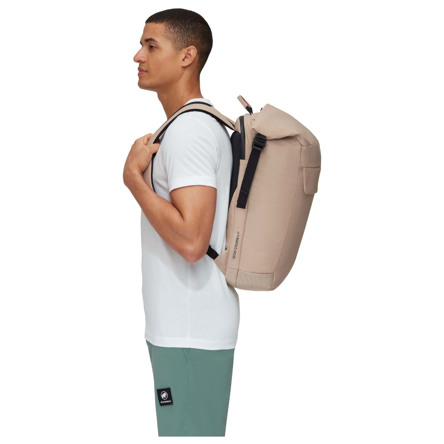 Mochila Urbana Seon Courier 20 L Mammut Cinzento-5