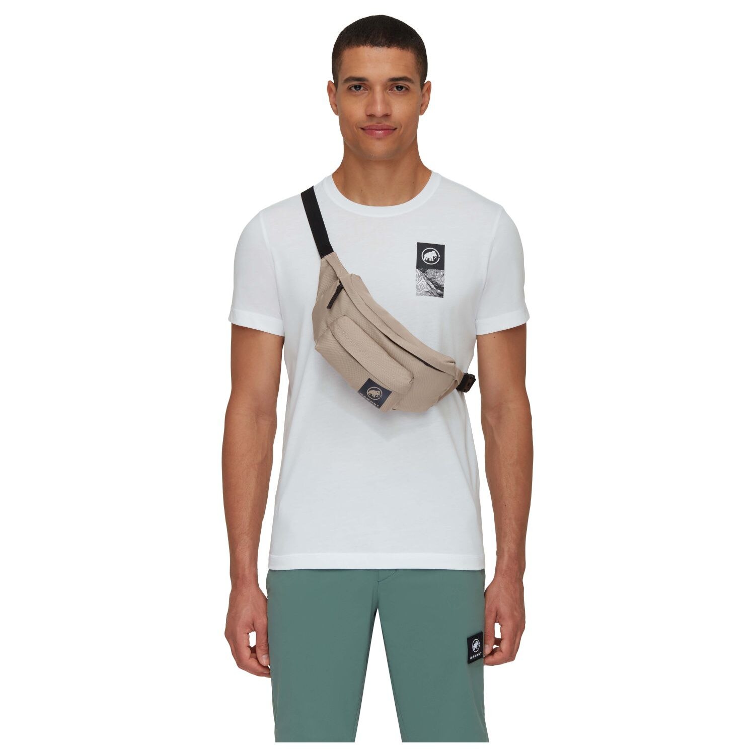 Bolsa de Cintura Urbana Xeron Neuveville 2 L Mammut Bege-4