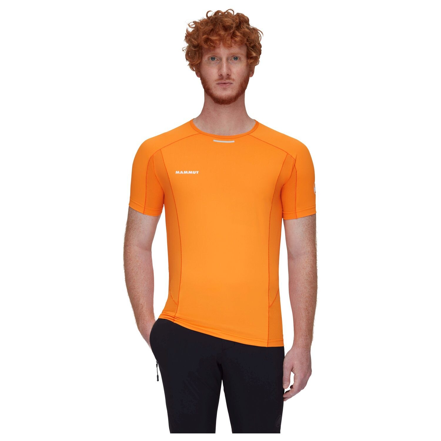 T-shirt de Montanha Aenergy Fl Mammut Laranja-claro-3