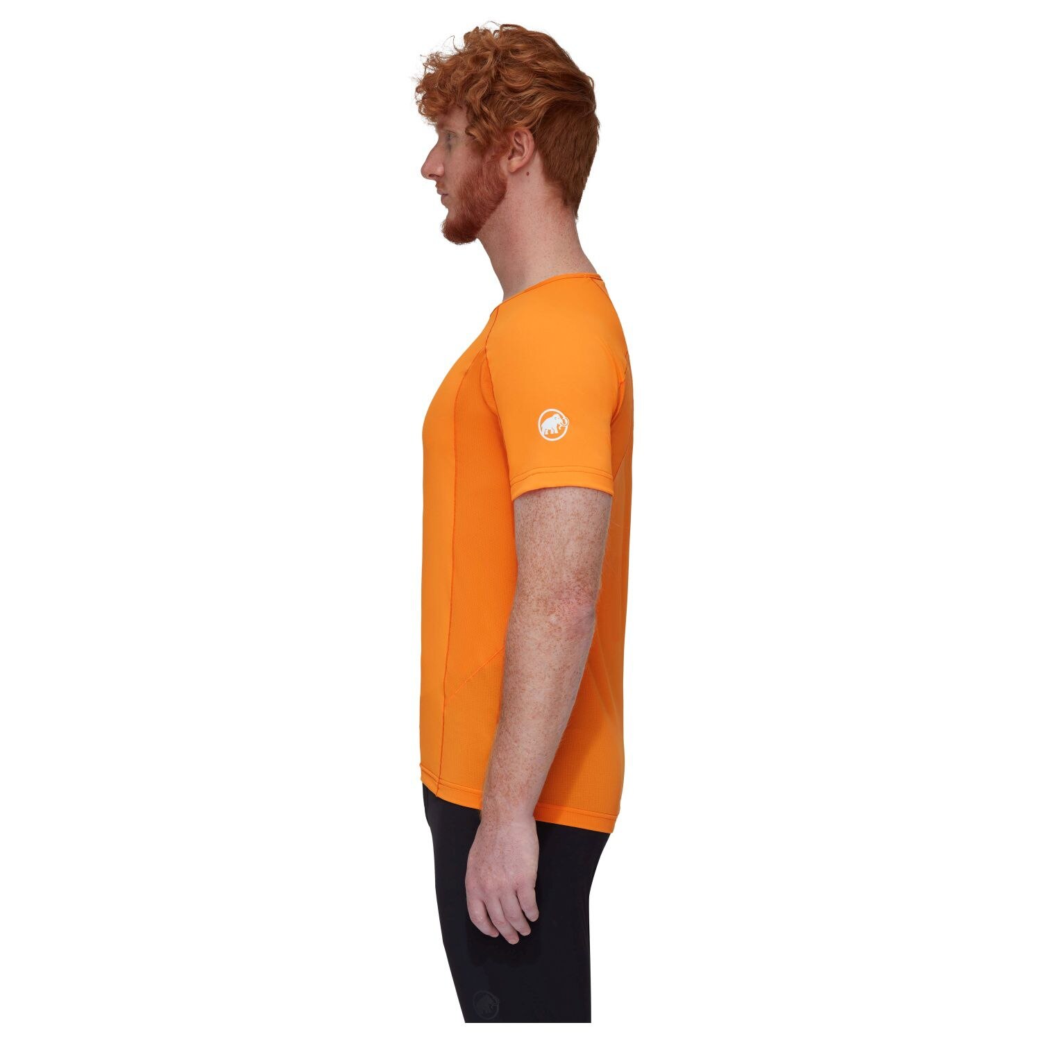 T-shirt de Montanha Aenergy Fl Mammut Laranja-claro-4