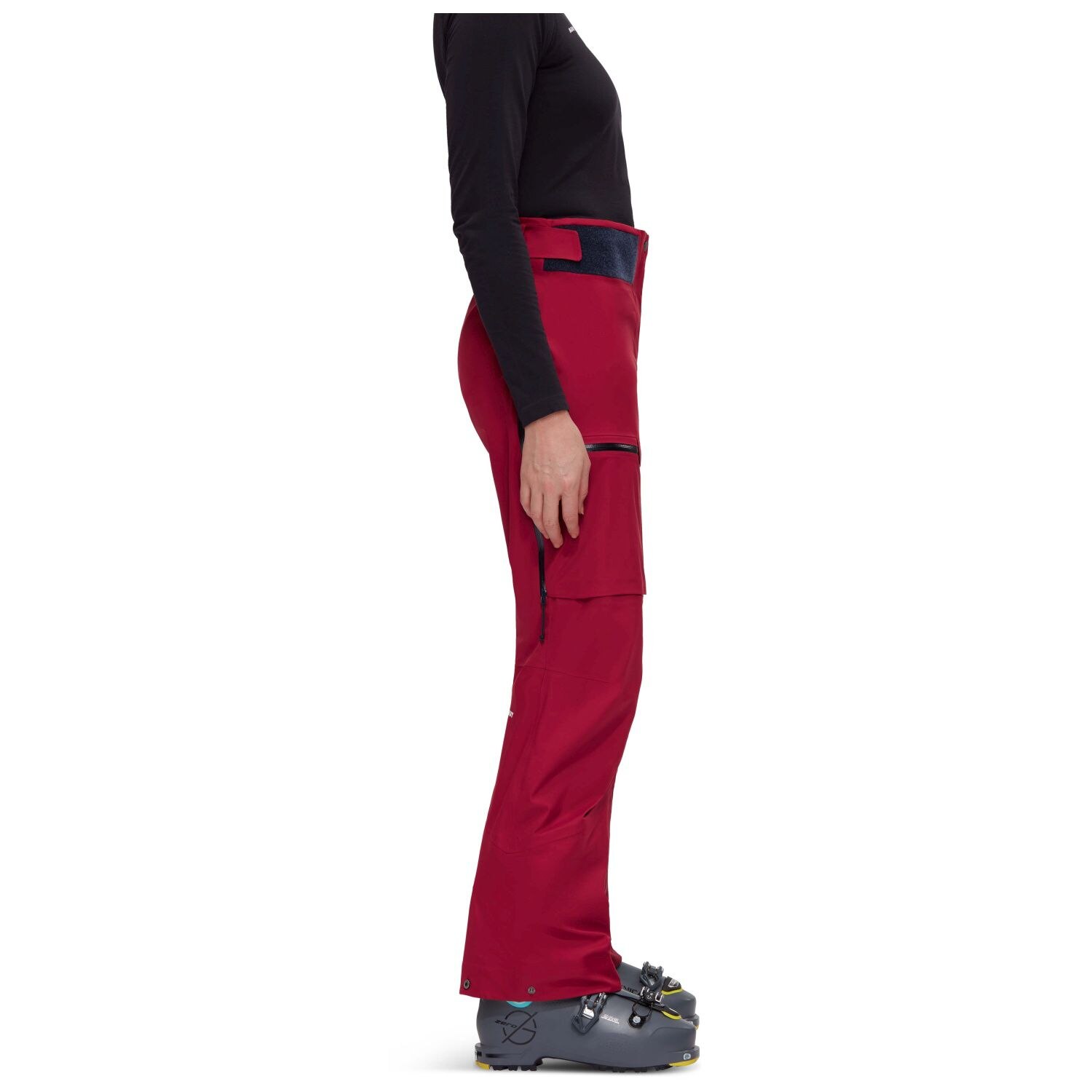 Calças de Esqui HLADIGRAT AIR HS Mammut Vermelho-4
