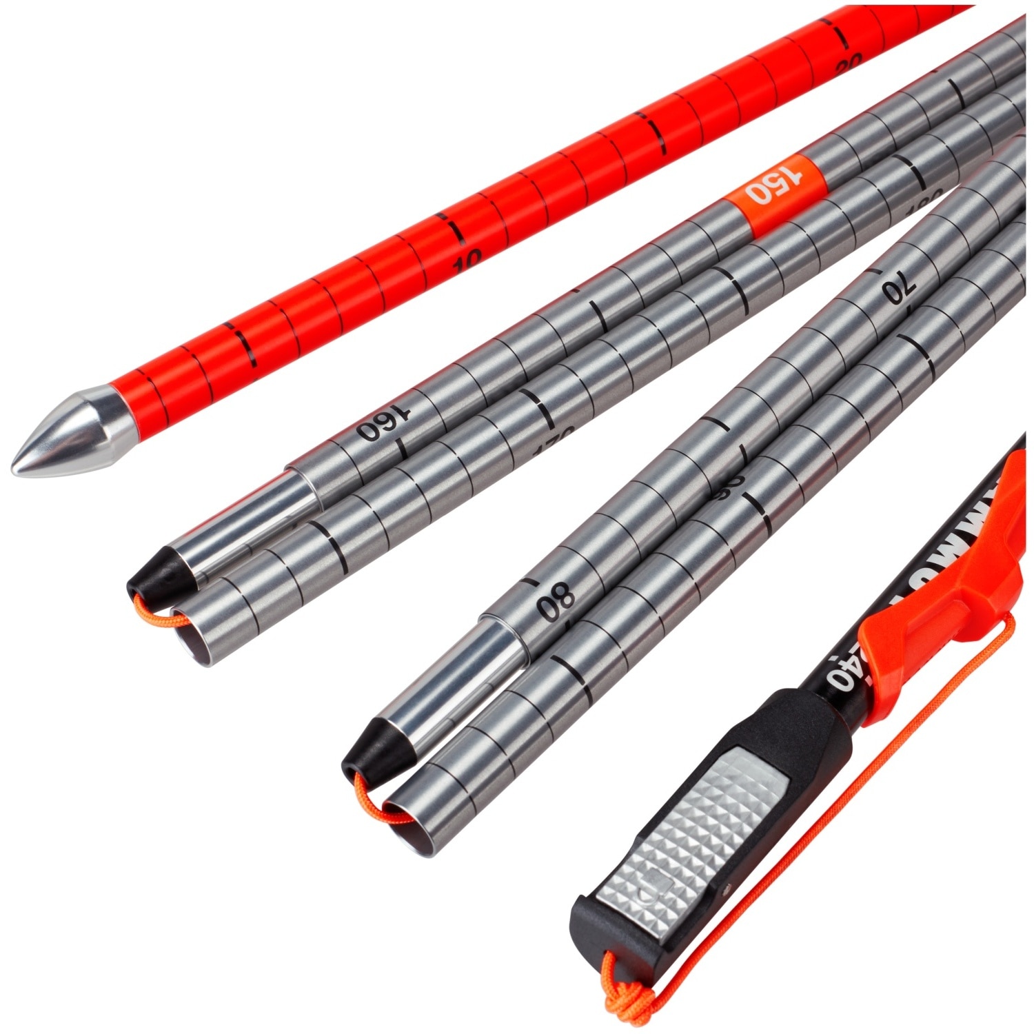 Sonda de Neve Probe 240 Speed Lock Mammut Laranja-3