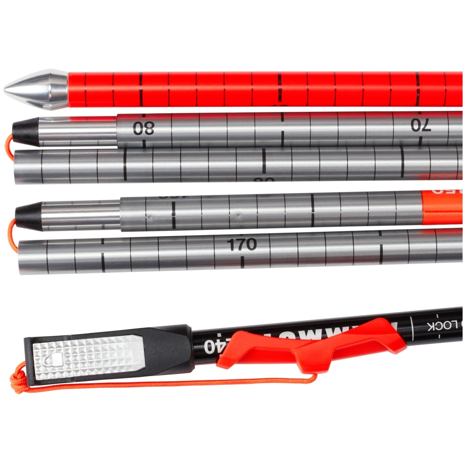 Sonda de Neve Probe 240 Speed Lock Mammut Laranja-4