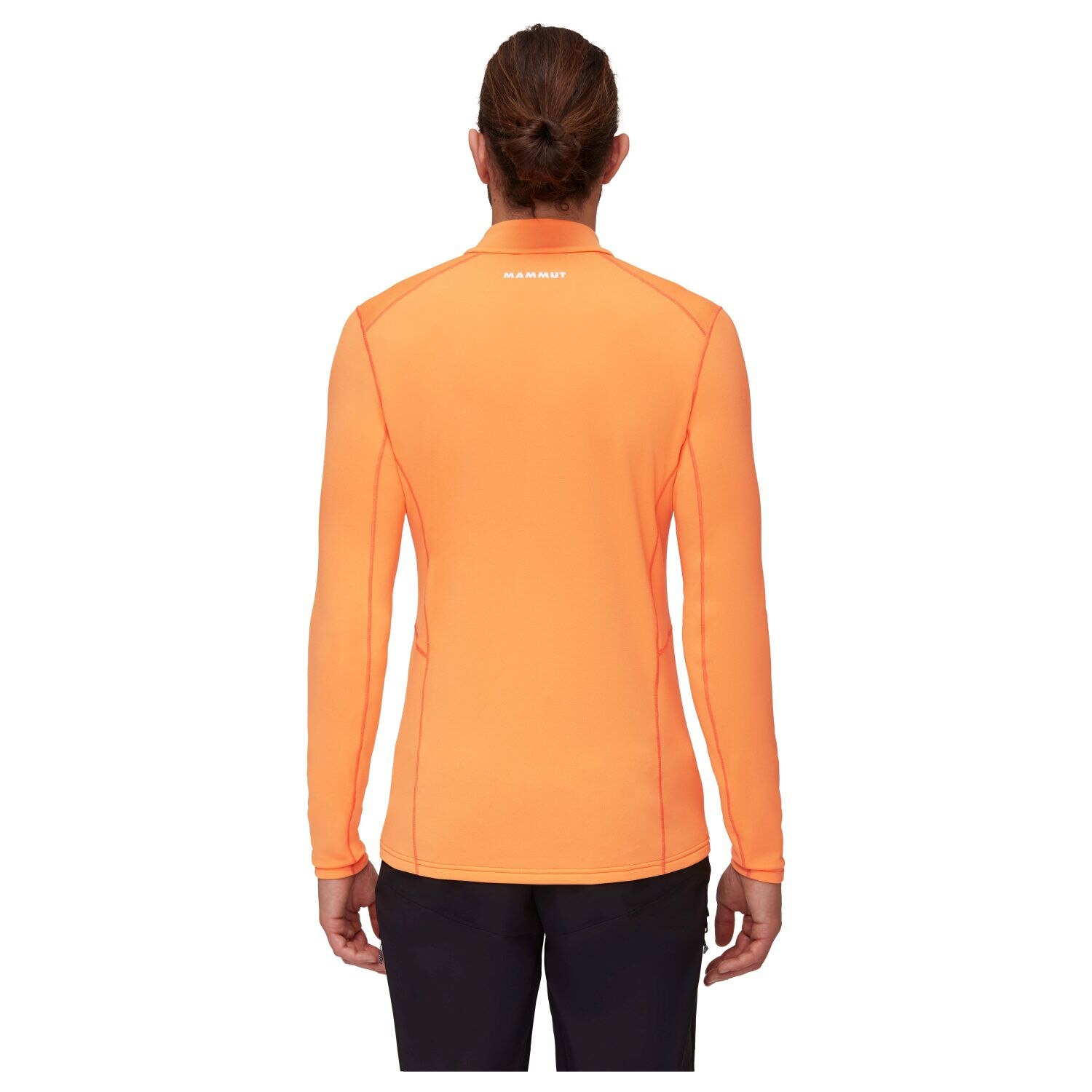 Camisola de Montanha Aenergy Half Zip Mammut Laranja-2