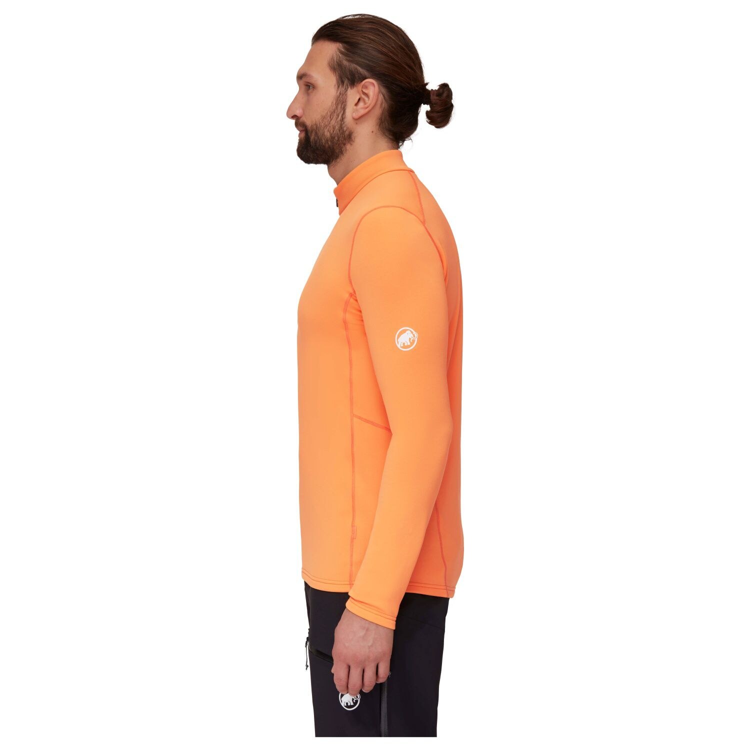 Camisola de Montanha Aenergy Half Zip Mammut Laranja-3