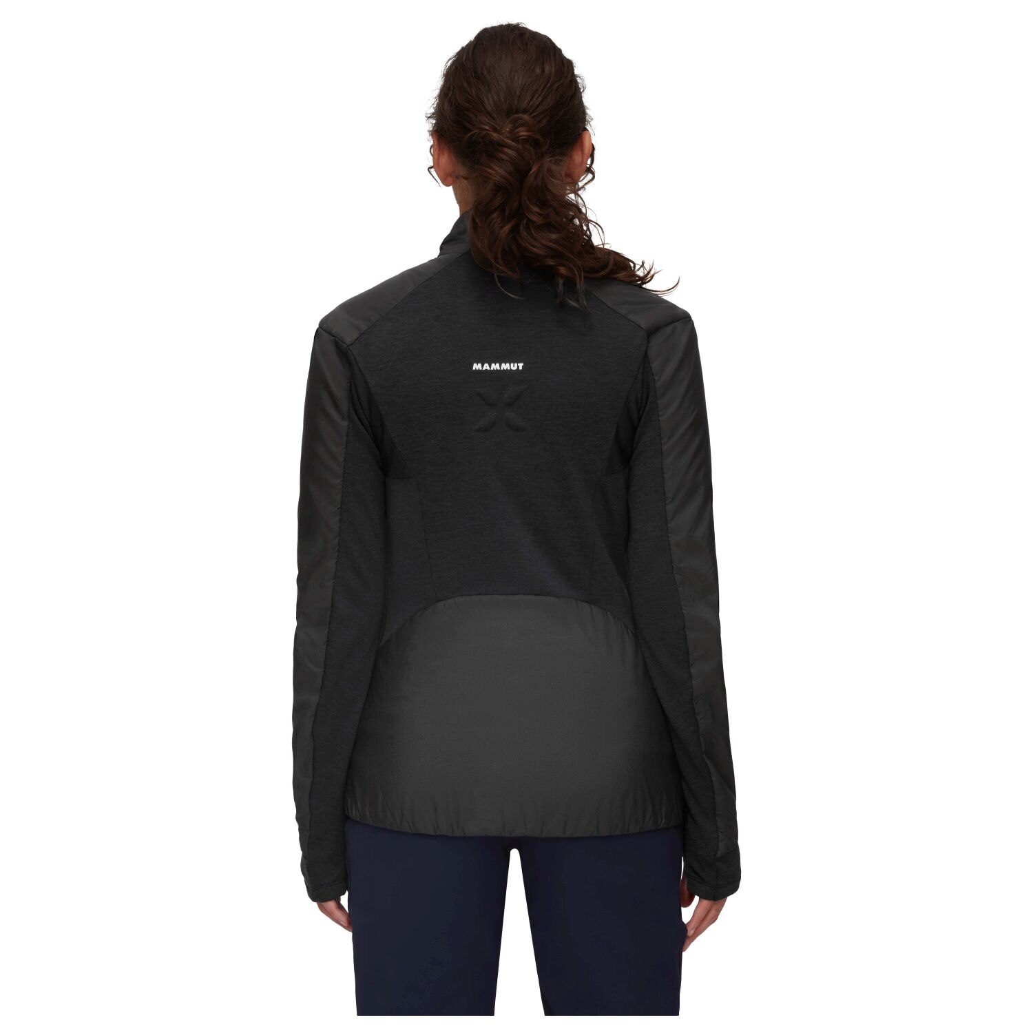 Casaco de Montanha Eigerjoch Hybrid Mammut Preto-2