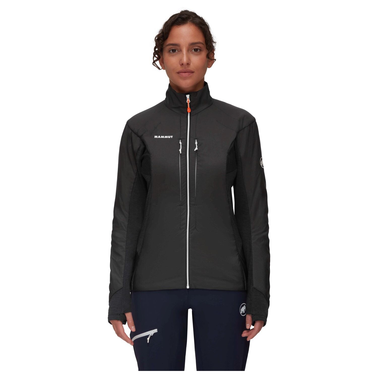 Casaco de Montanha Eigerjoch Hybrid Mammut Preto-3