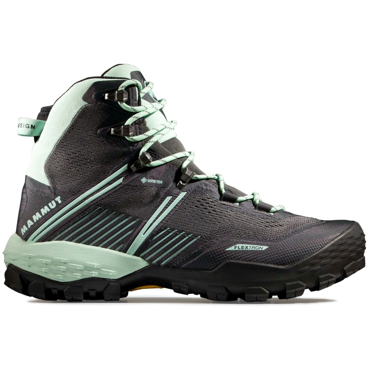 Botas de Montanha Ducan Ii High Gore-tex Mammut Preto / Verde-1