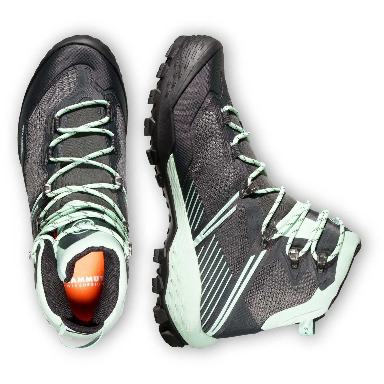Botas de Montanha Ducan Ii High Gore-tex Mammut Preto / Verde-7