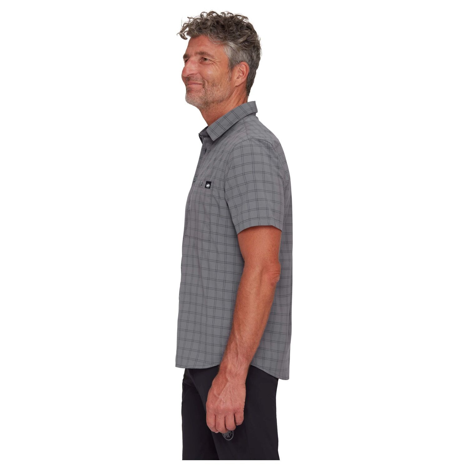 Camisa De Montanha Lenni Mammut Cinzento-3
