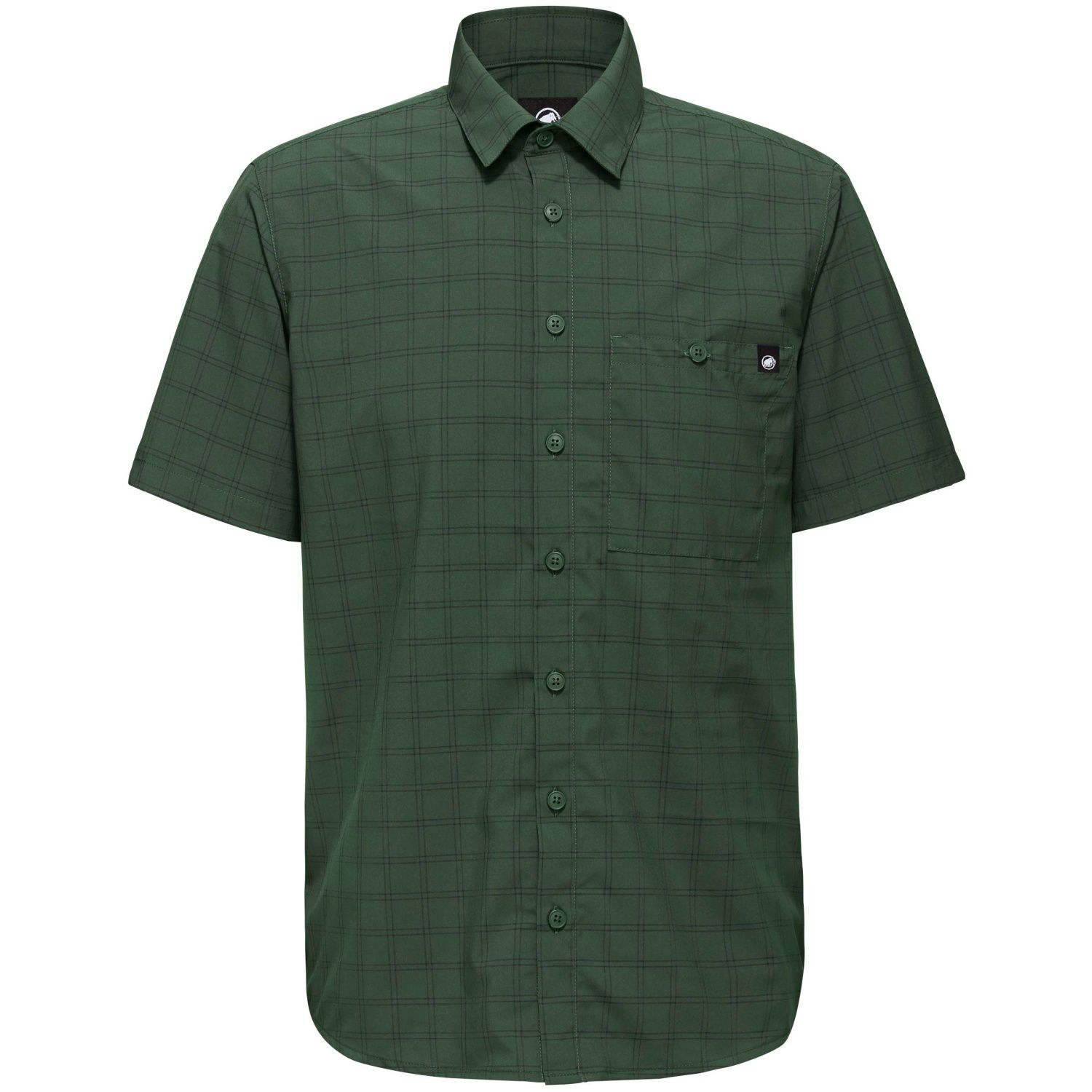 Camisa de Montanha Lenni Mammut Verde-escuro-4