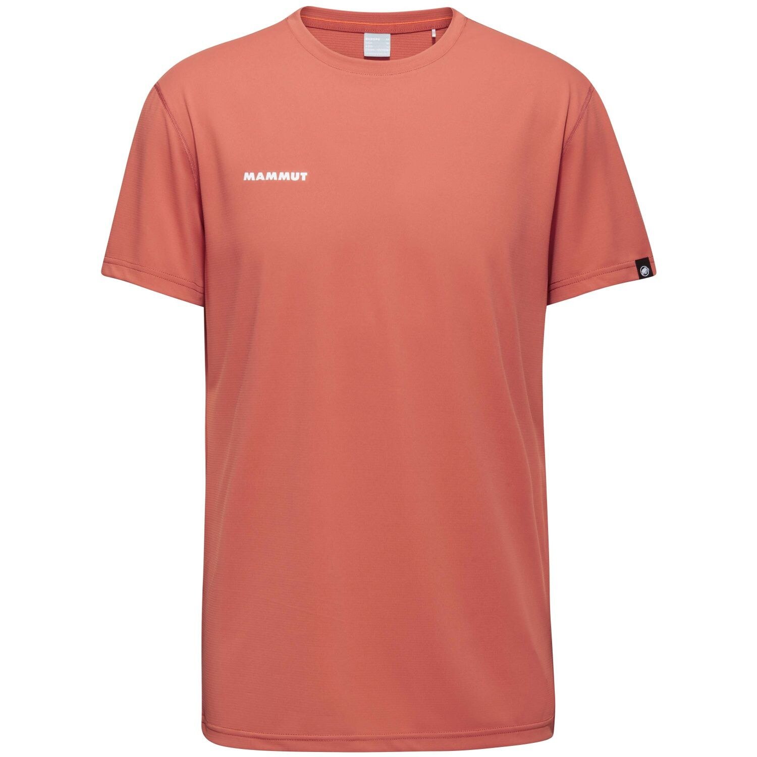 T-shirt de Montanha Massone Sport Mammut Salmão-4
