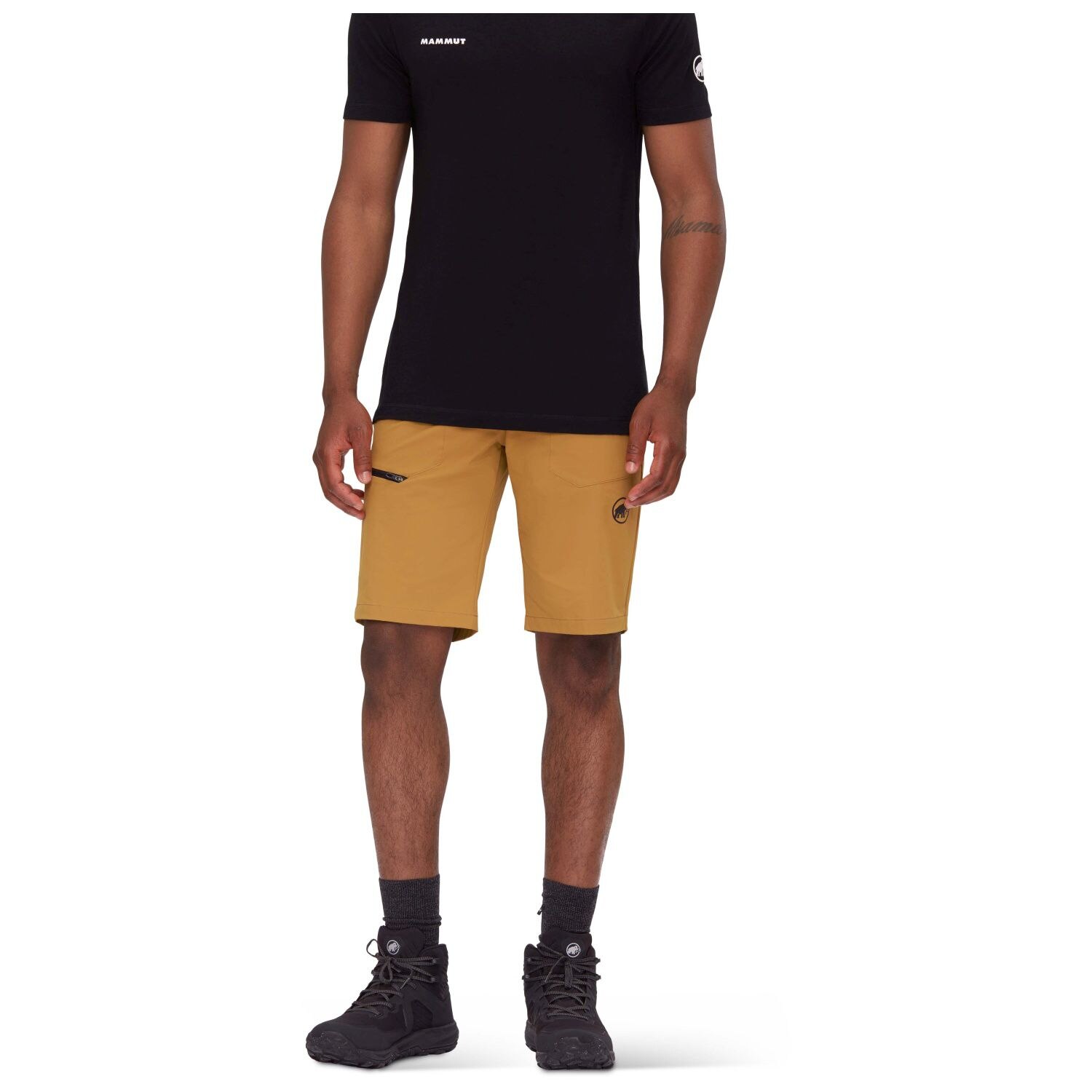 Bermudas de Montanha RUNBOLD Mammut Castanho-claro-3