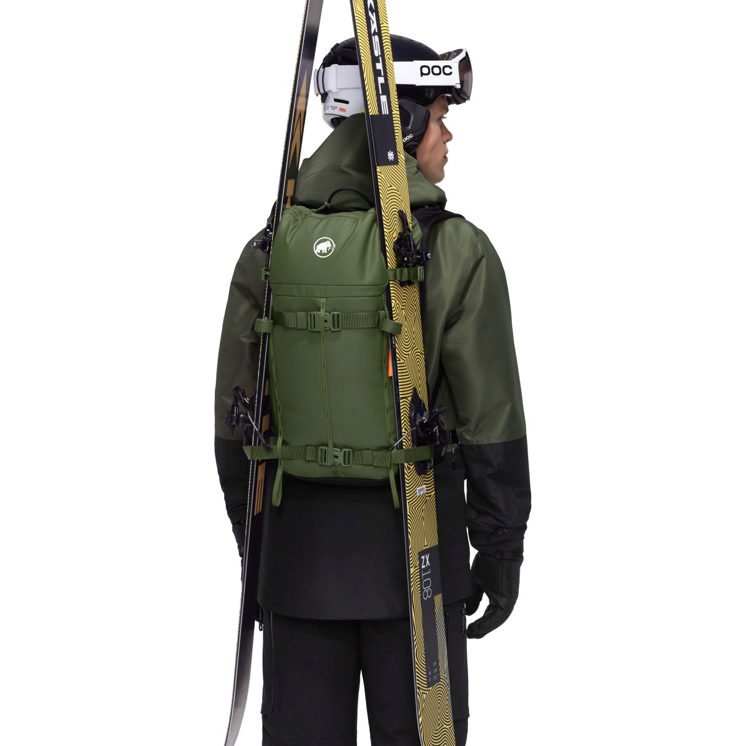Mochila de Ski Nirvana 18 L Mammut Verde-5