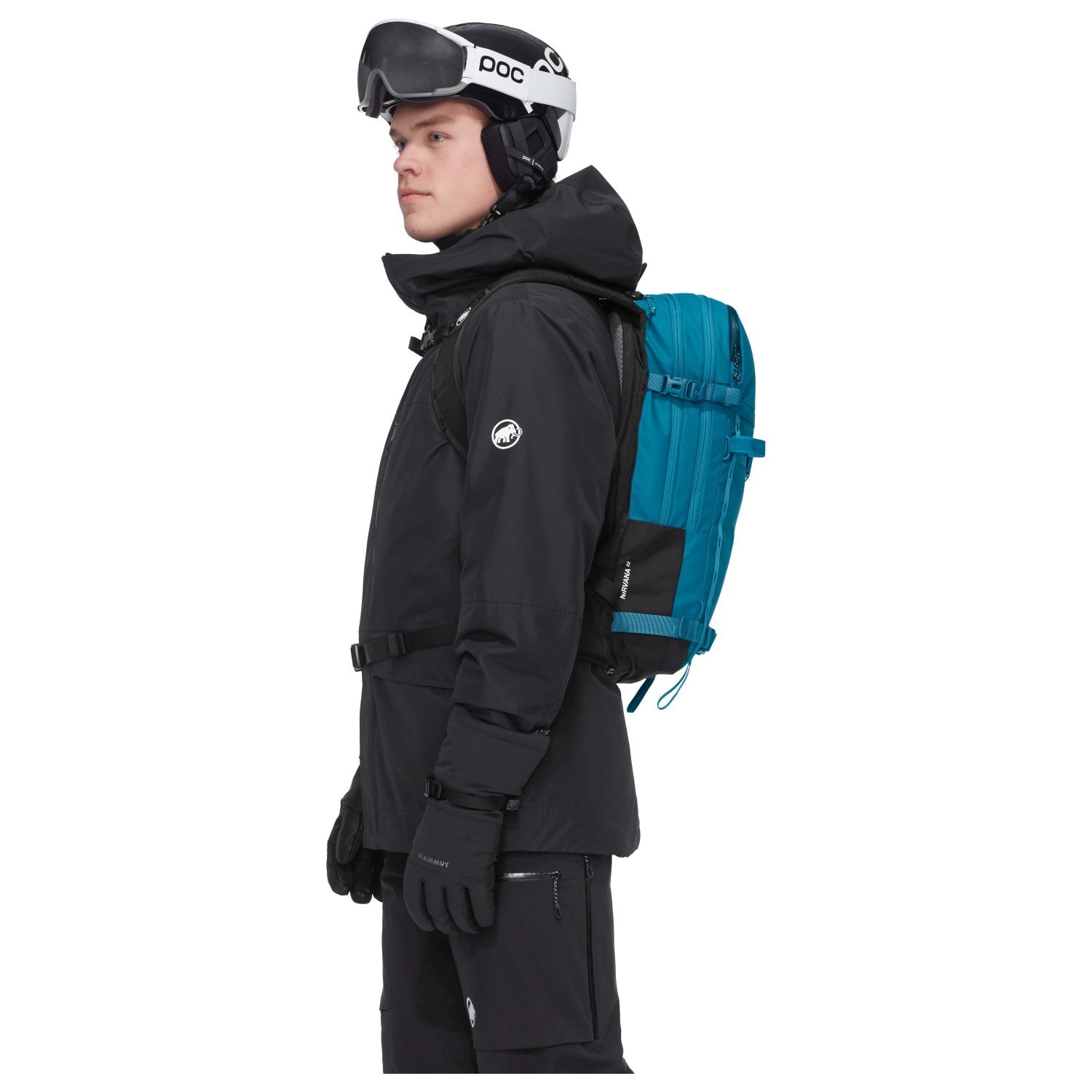 Mochila de Ski Nirvana 22 L Mammut Azul-3