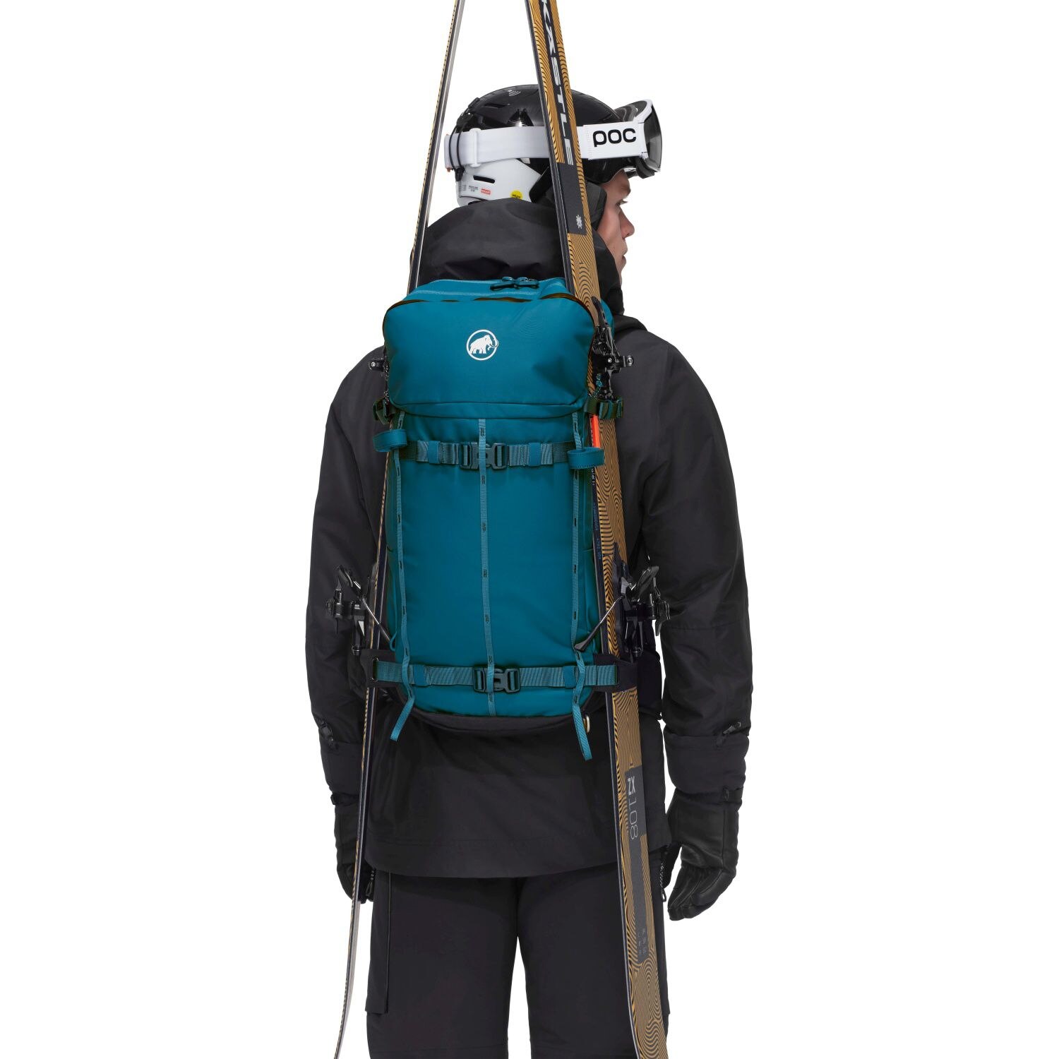 Mochila de Ski Nirvana 35 L Mammut Azul-5