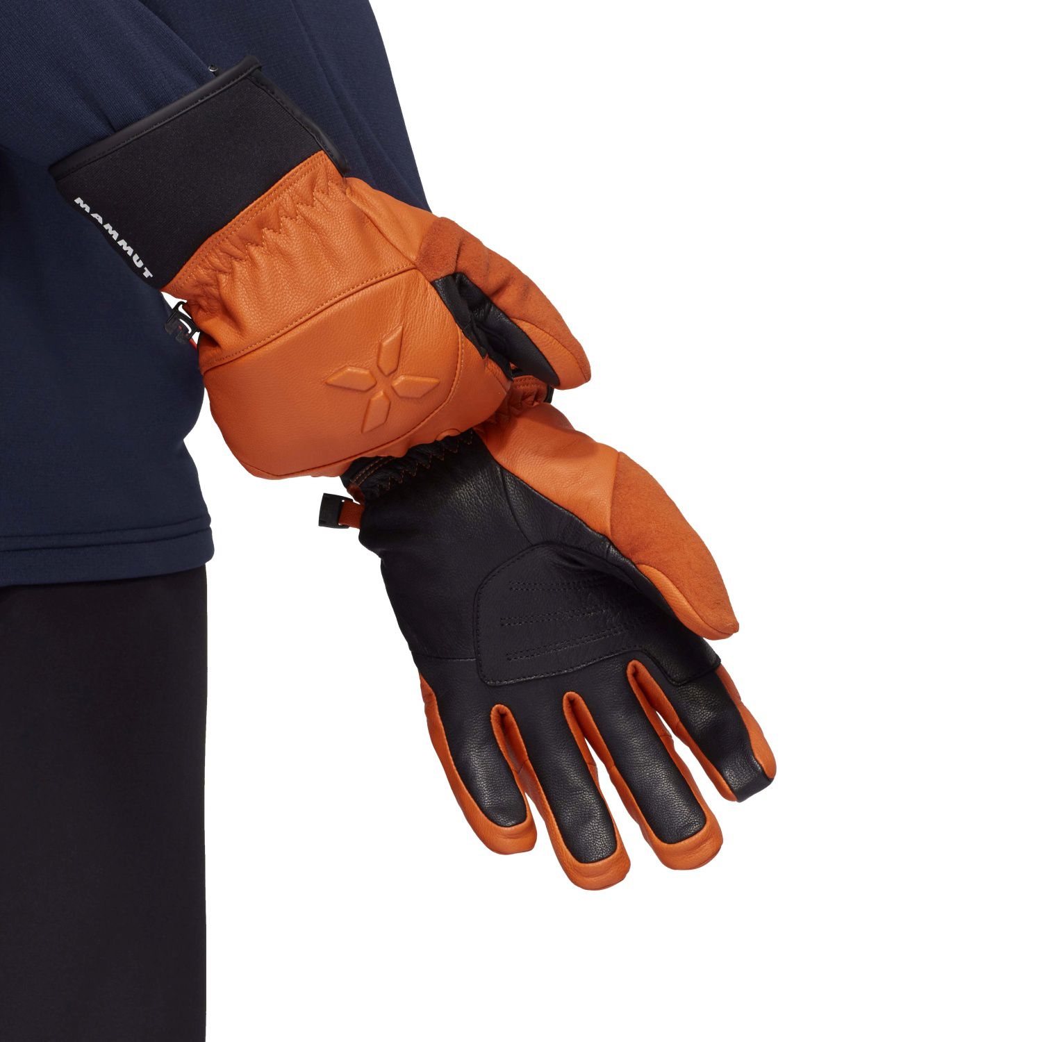 Luvas de Montanha Eiger Free Mammut Laranja-3