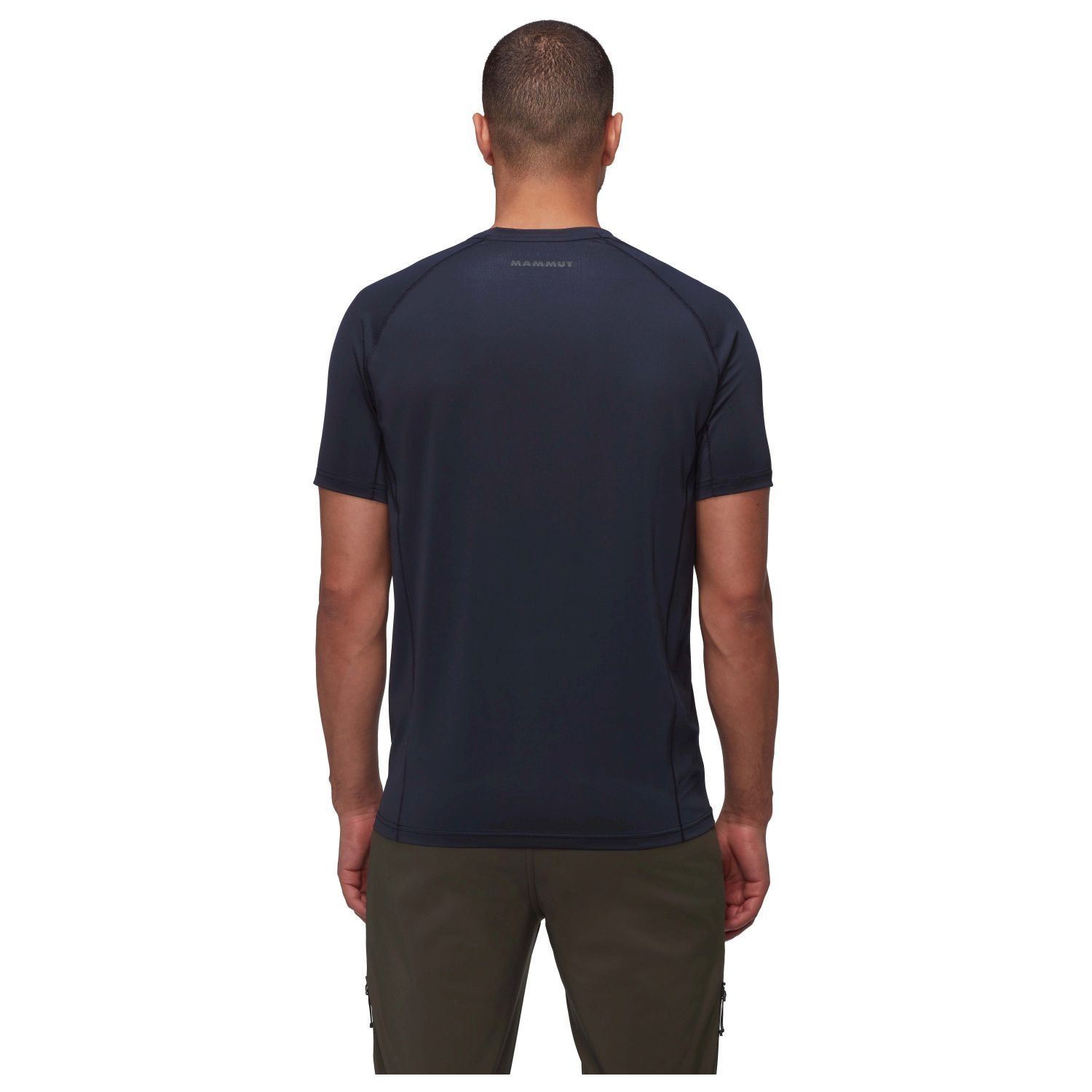T-shirt de Montanha Selun Fl Logo Mammut Preto-2