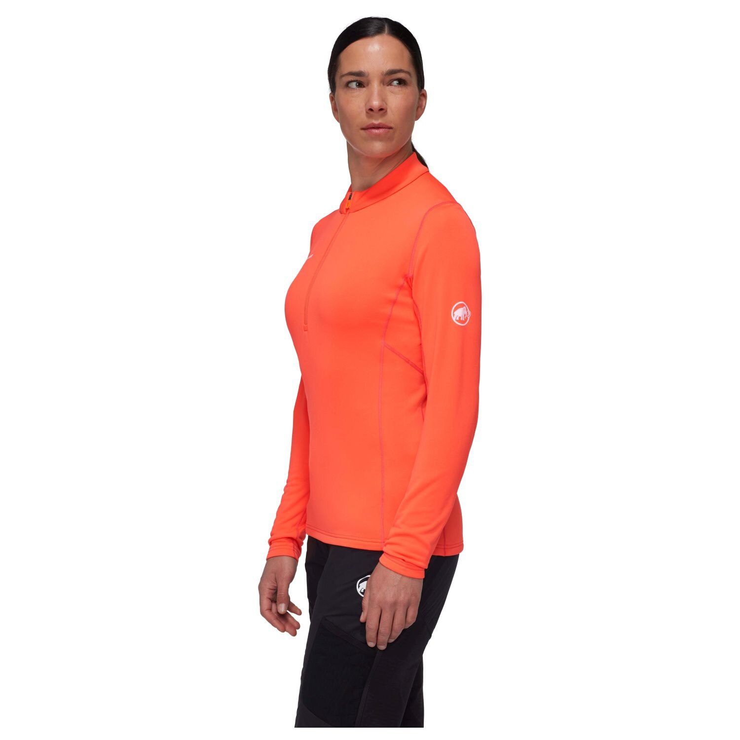 Camisola de Montanha Aenergy Half Zip Mammut Laranja-4