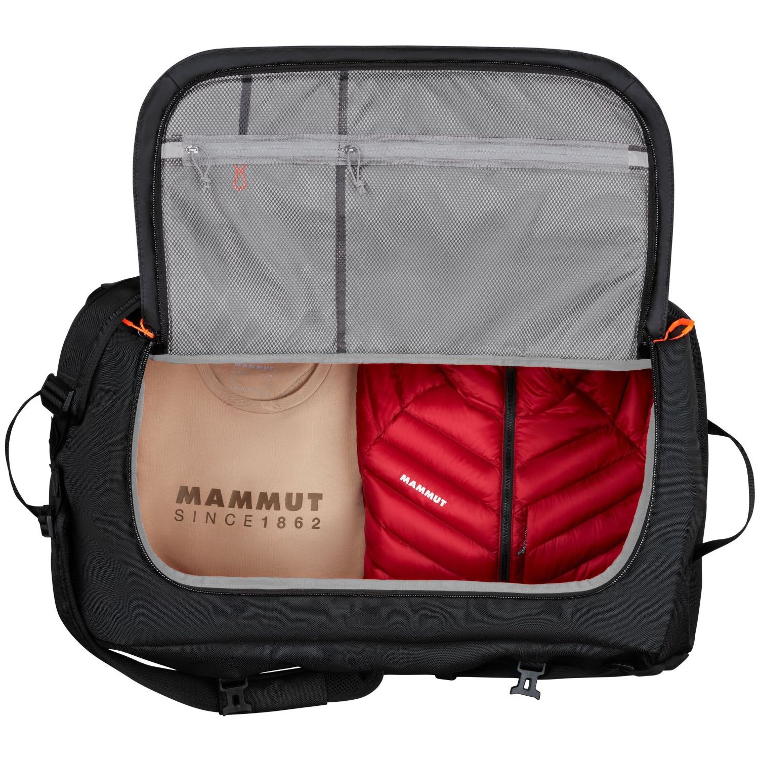 Saco de Viagem Cargon 140 L Mammut Preto-3