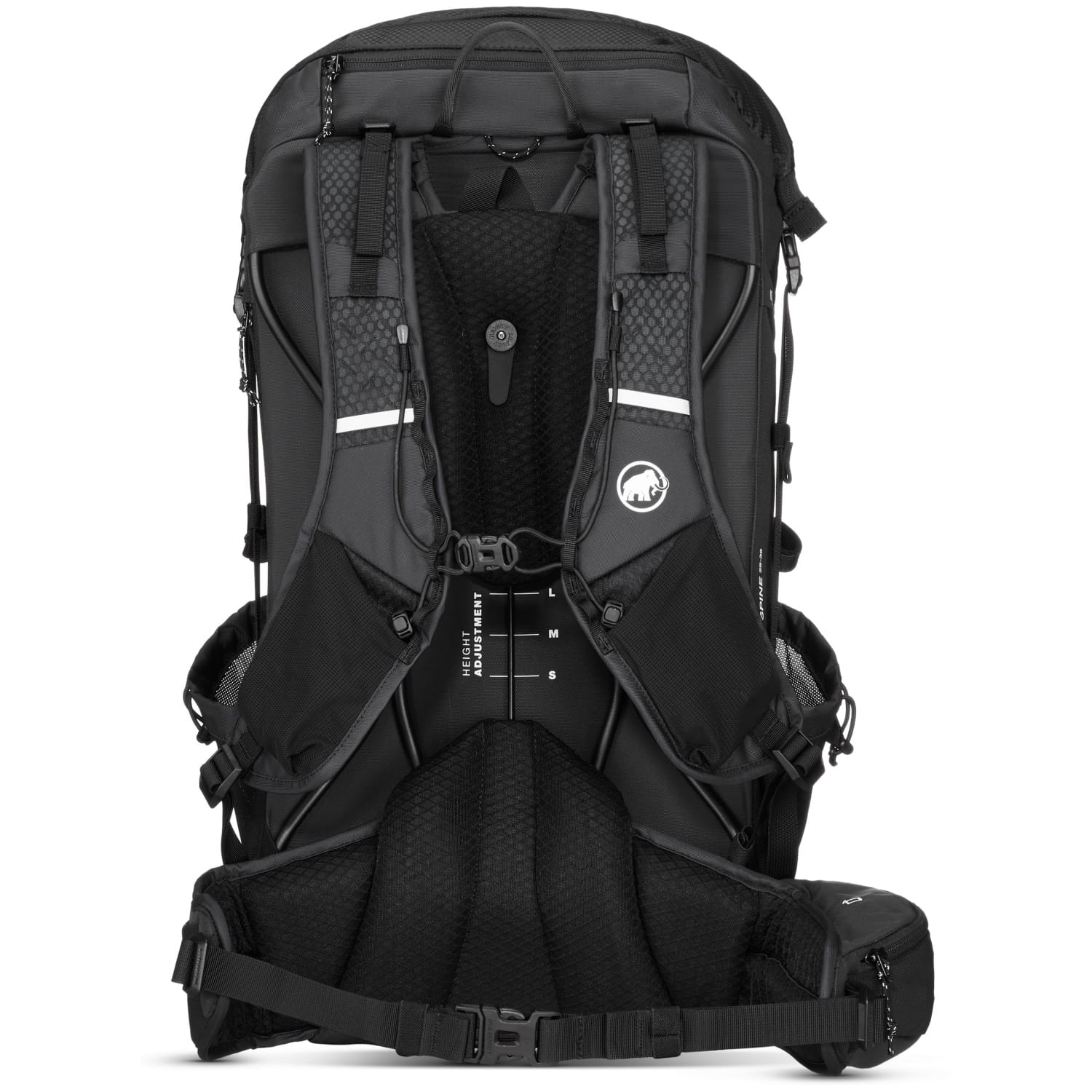 Mochila de Montanha Ducan Spine 28-35 L Mammut Preto-2