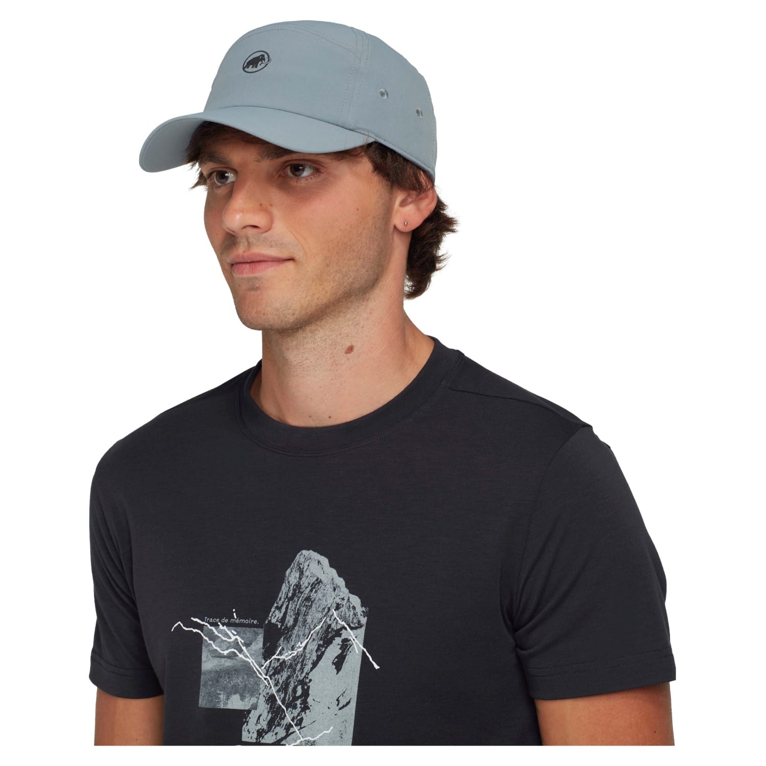Boné de Montanha Sun Peak Mammut Azul-claro-3