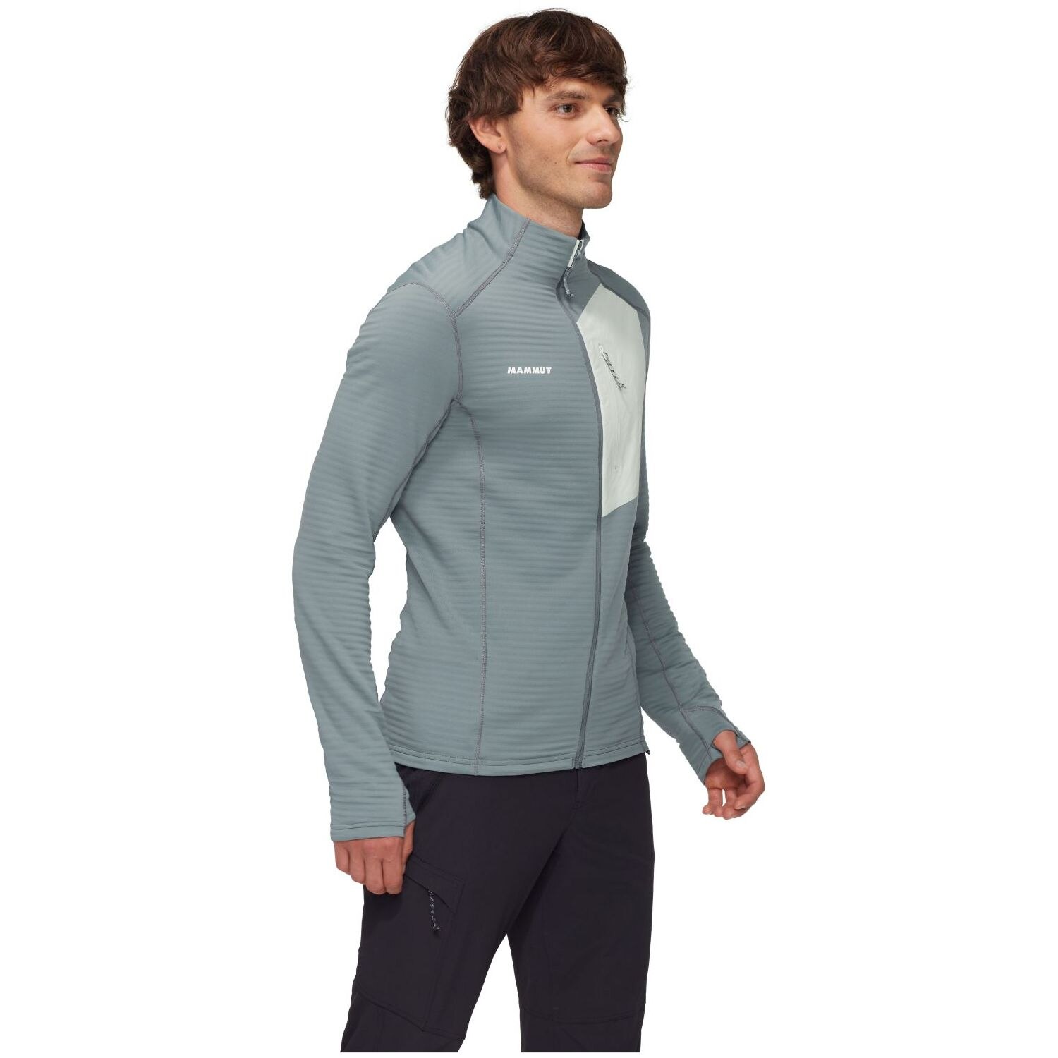 Forro Polar de Montanha Taiss Light Mammut Cinzento-2