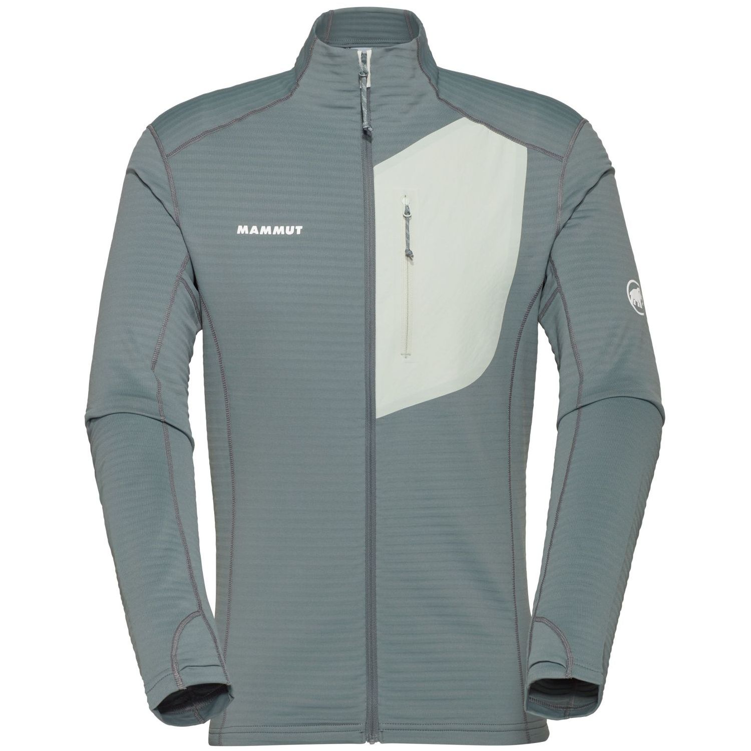 Forro Polar de Montanha Taiss Light Mammut Cinzento-4