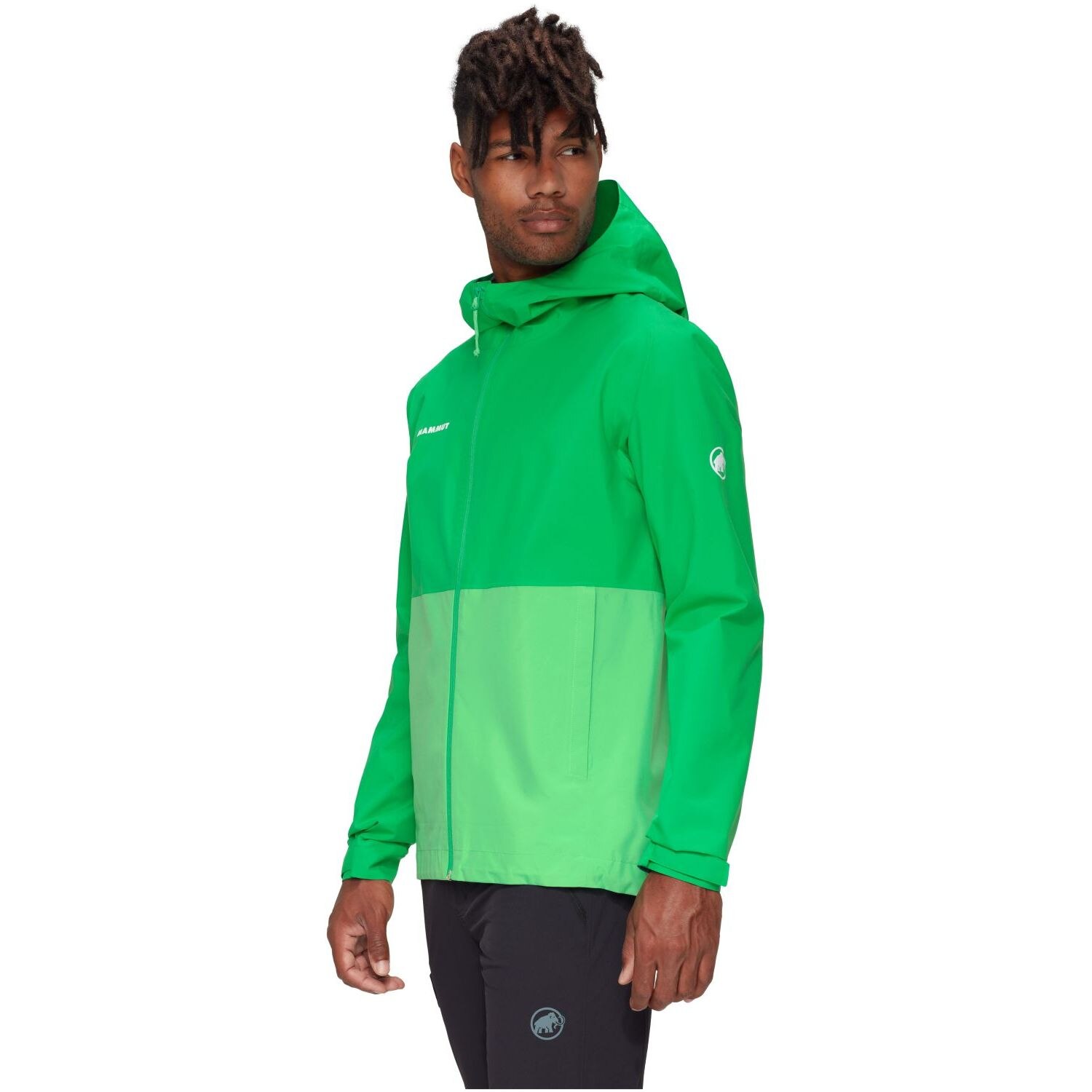 Casaco de Montanha Linard Light Impermeável Mammut Verde-3