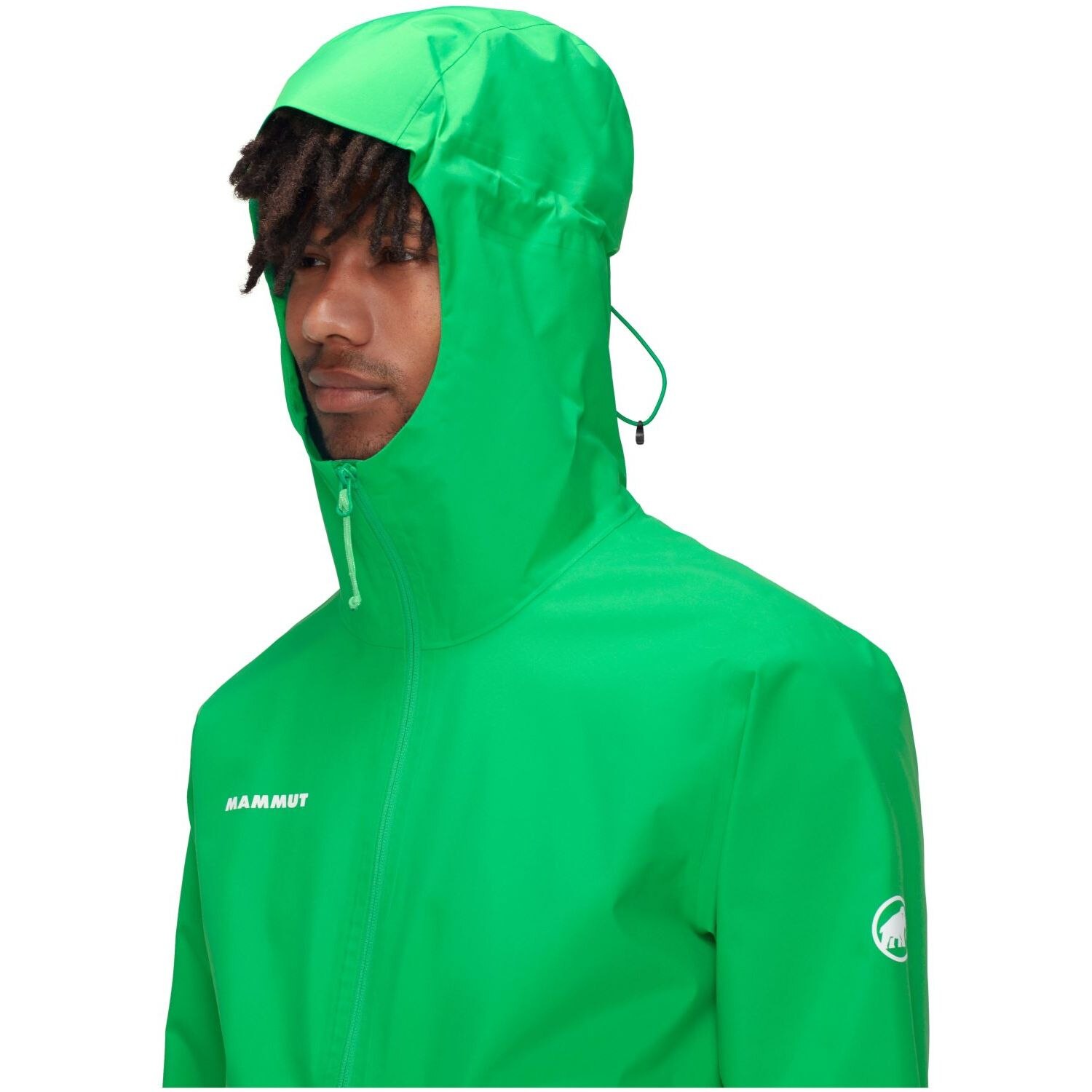 Casaco de Montanha Linard Light Impermeável Mammut Verde-4