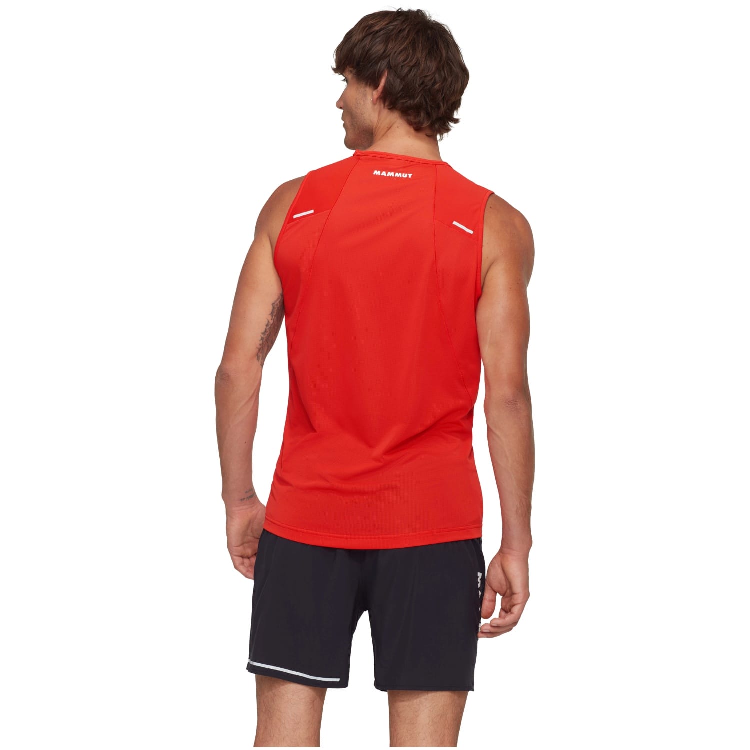 T-shirt de Montanha Aenergy Fl Tank Mammut Vermelho-2