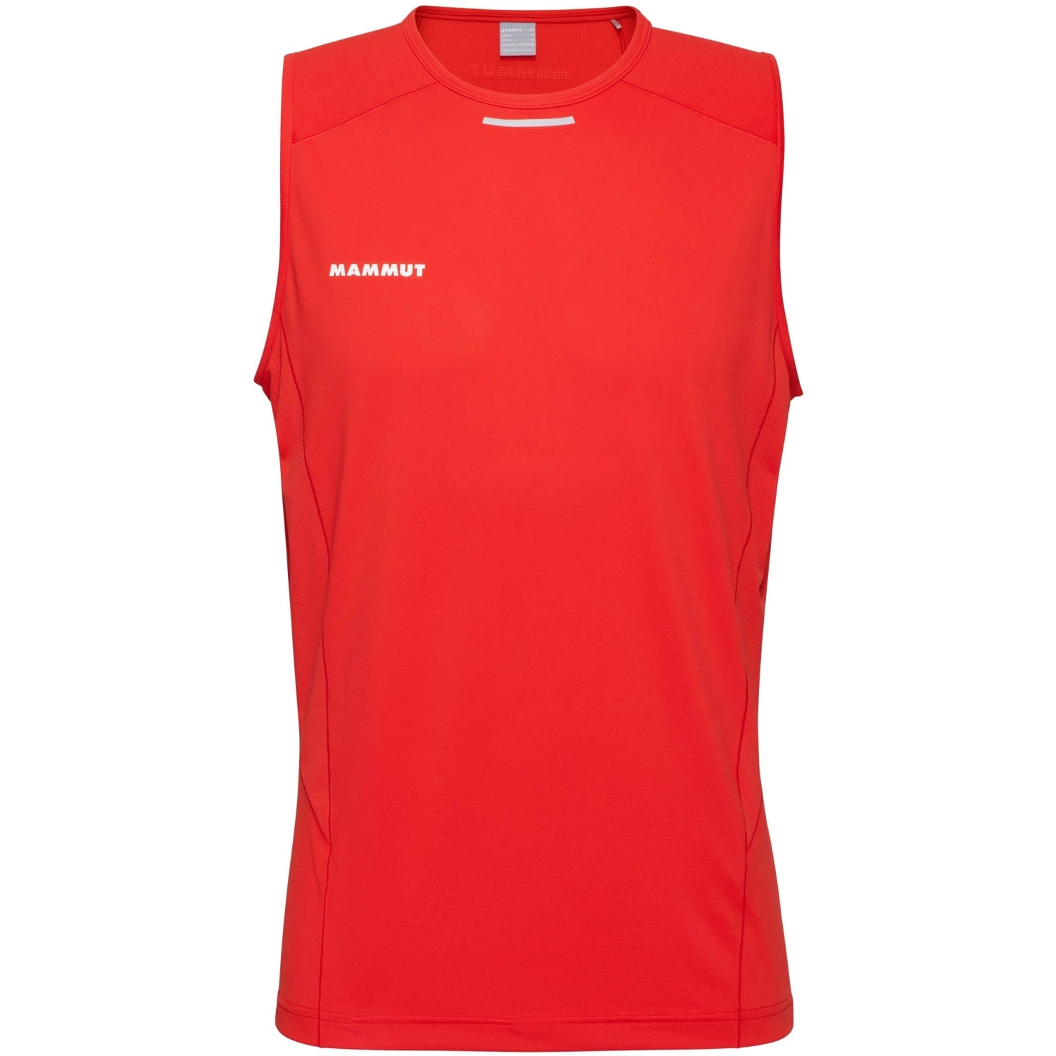 T-shirt de Montanha Aenergy Fl Tank Mammut Vermelho-4