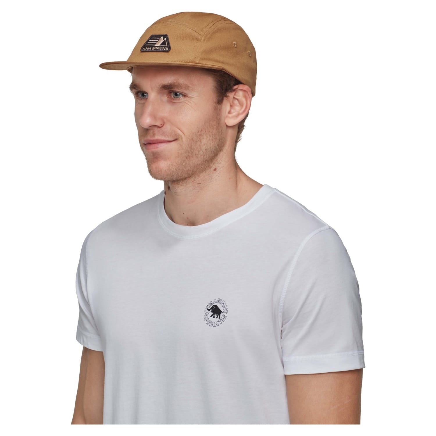 Boné Unissexo Five Panel Cotton Mammut Castanho-2