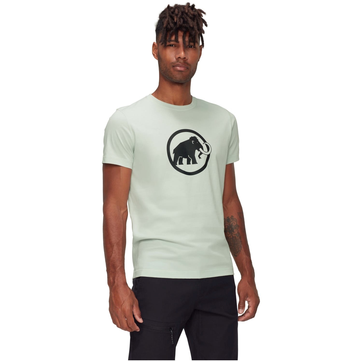 T-shirt Core Classic Mammut Cinzento-claro-3