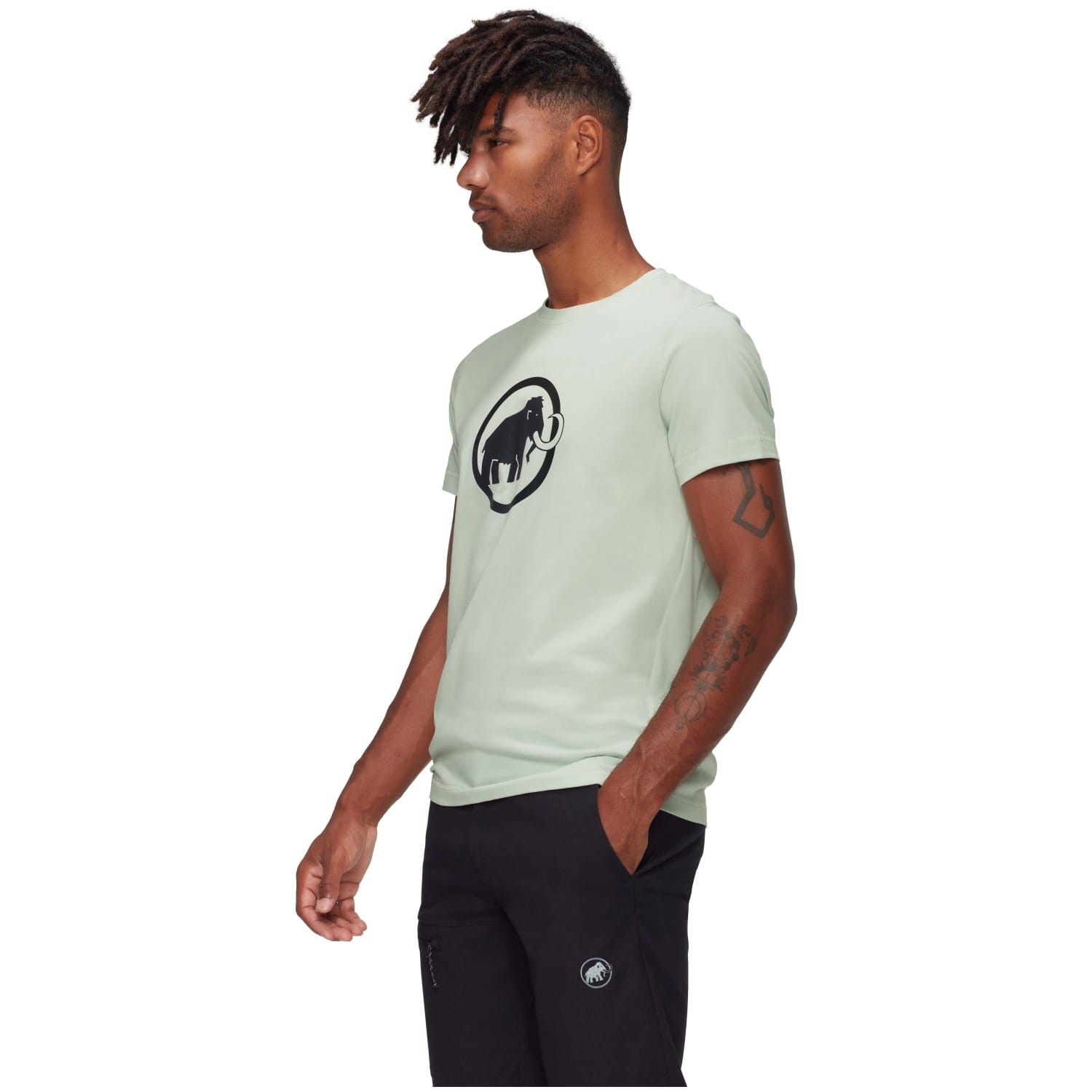 T-shirt Core Classic Mammut Cinzento-claro-4